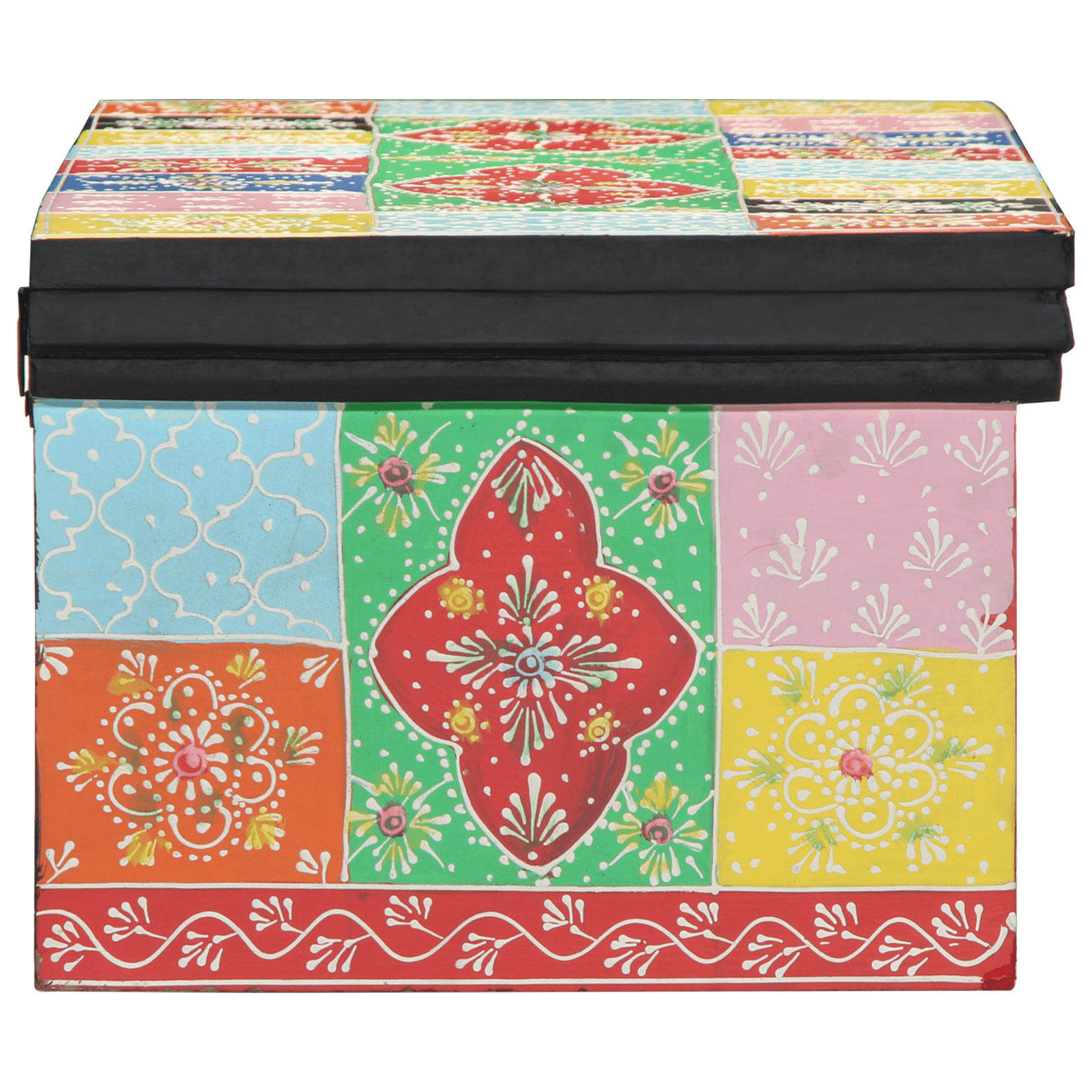 Dulap TV de perete, multicolor, 80x30x22 cm, lemn prelucrat — imaginea 2