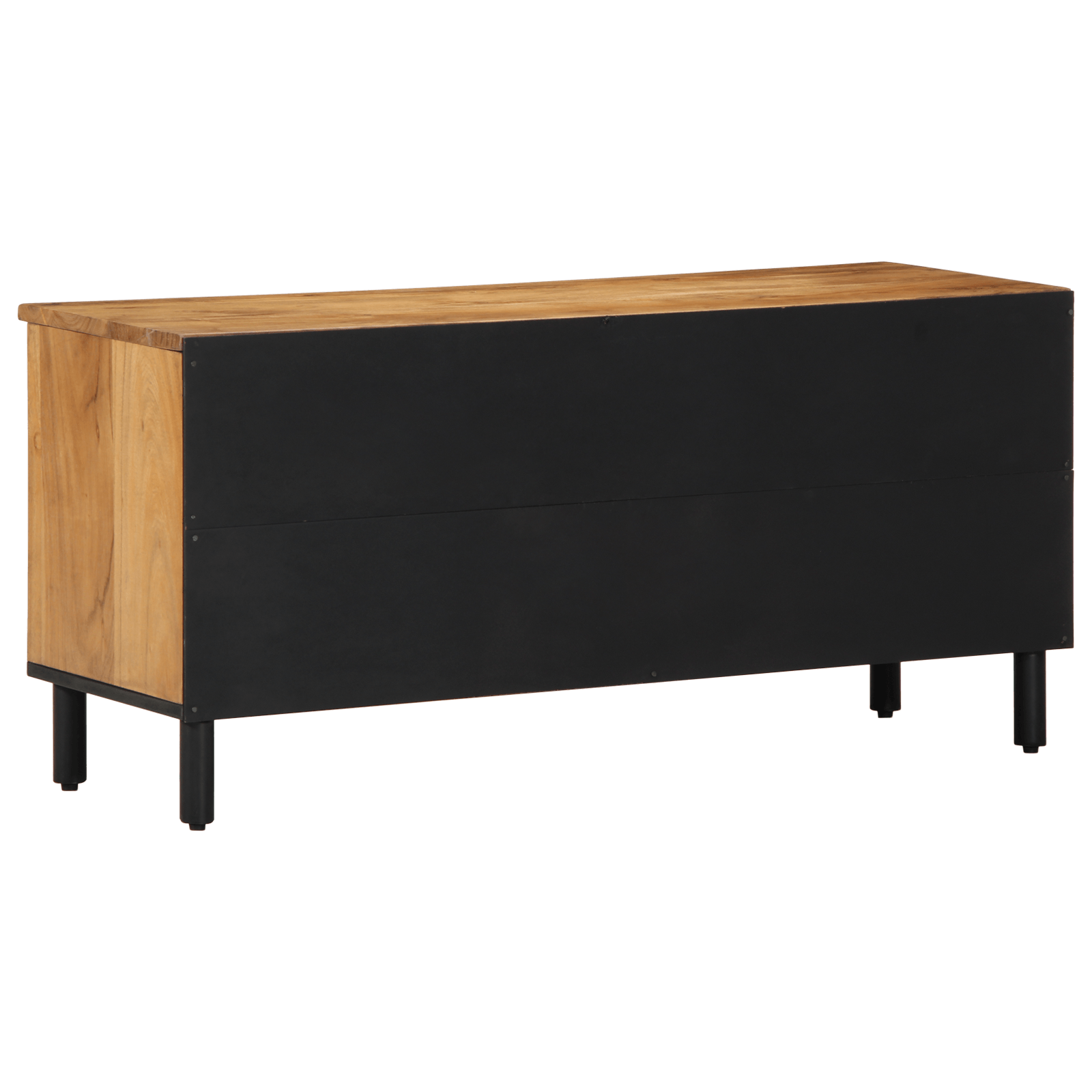 Dulap TV, 100x33,5x46 cm, lemn masiv acacia — imaginea 3