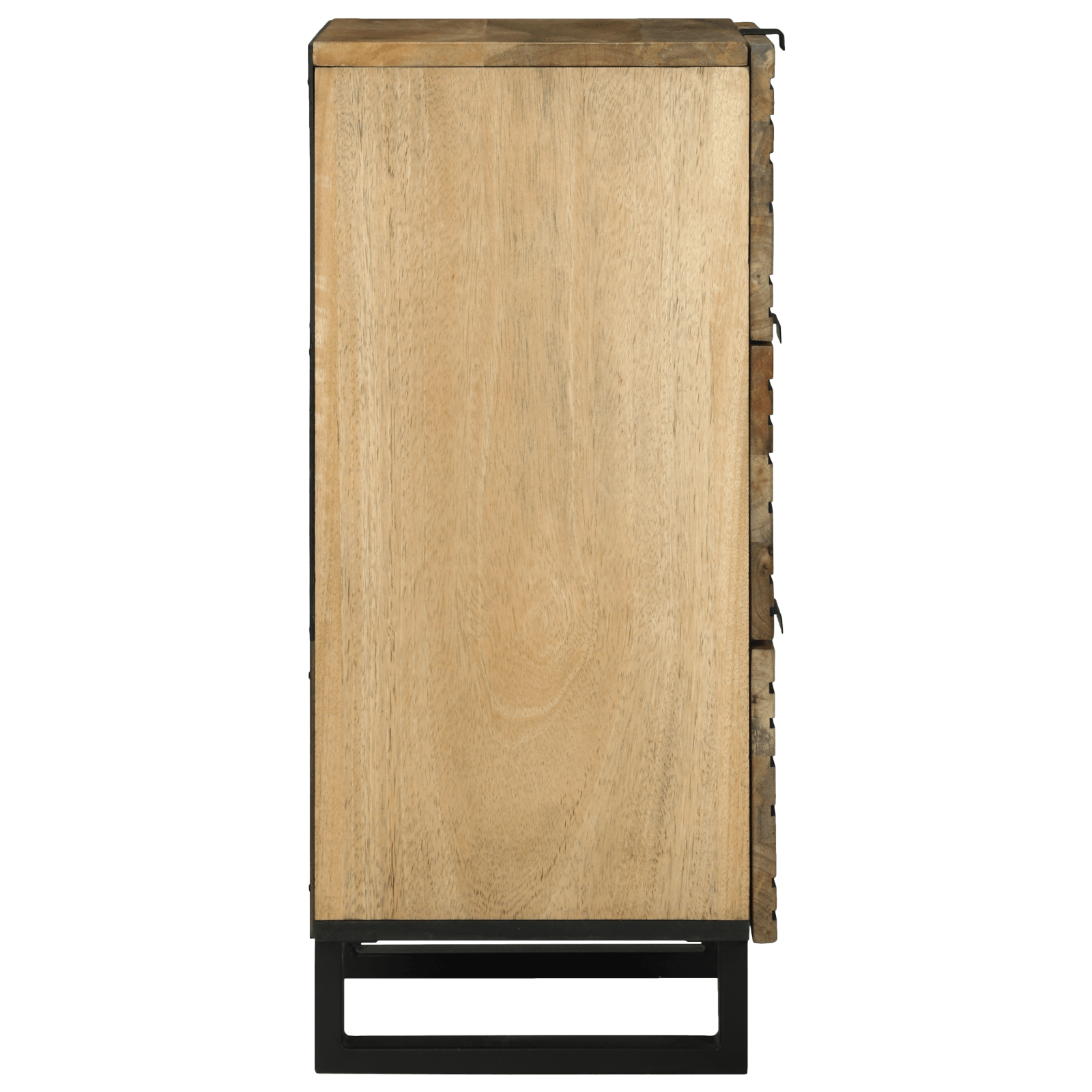 Comoda 40x33.5x75 cm din Lemn Masiv de Mango si Lemn Ingineresc — imaginea 4