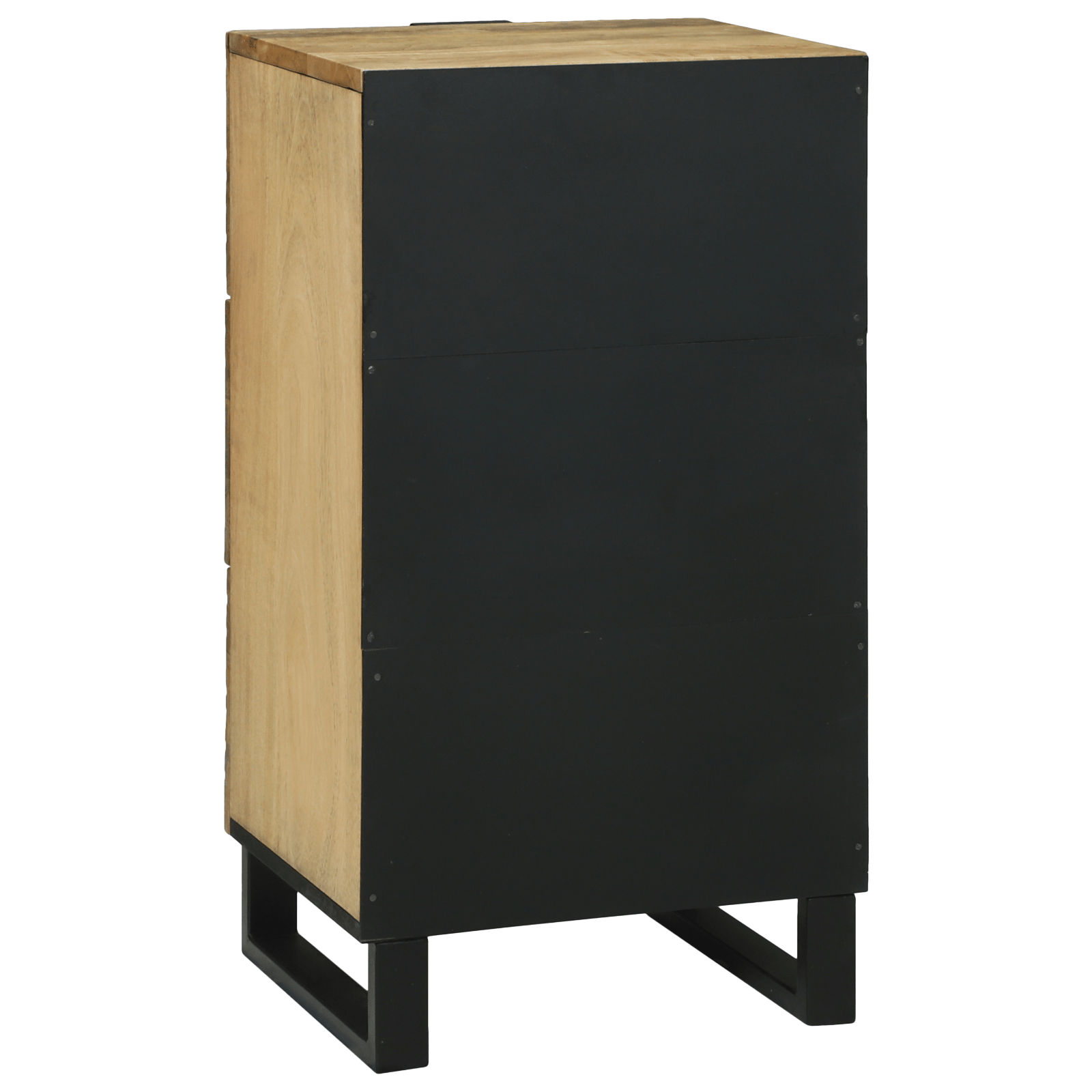 Comoda 40x33.5x75 cm din Lemn Masiv de Mango si Lemn Ingineresc — imaginea 5