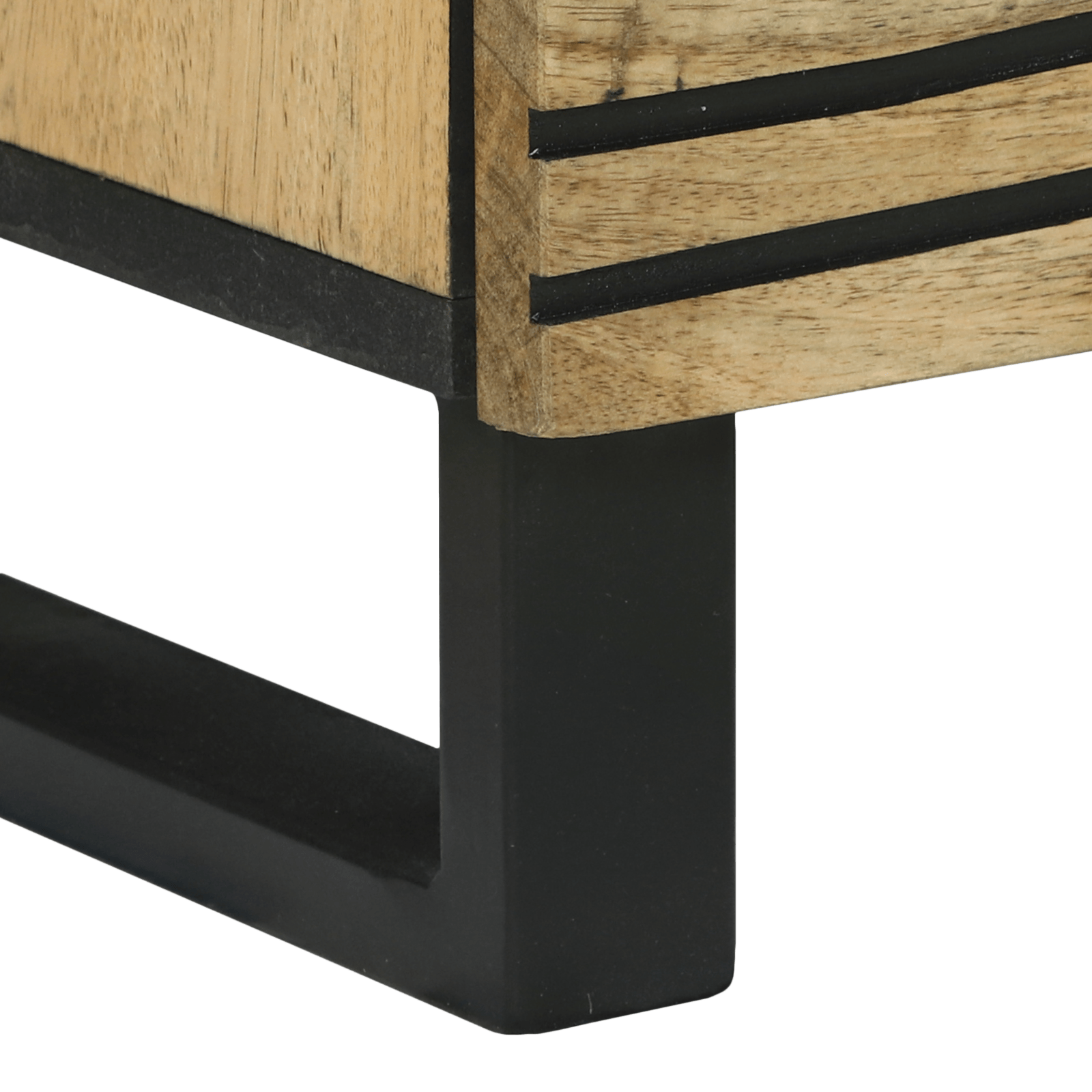 Comoda 40x33.5x75 cm din Lemn Masiv de Mango si Lemn Ingineresc — imaginea 8