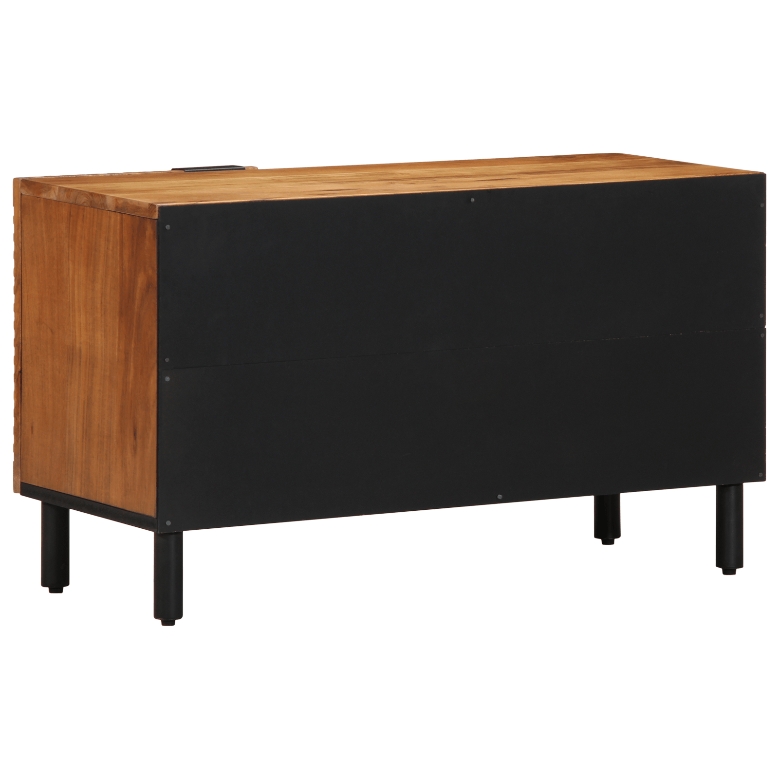 Dulap TV, 80x31,5x46 cm, lemn masiv acacia — imaginea 3
