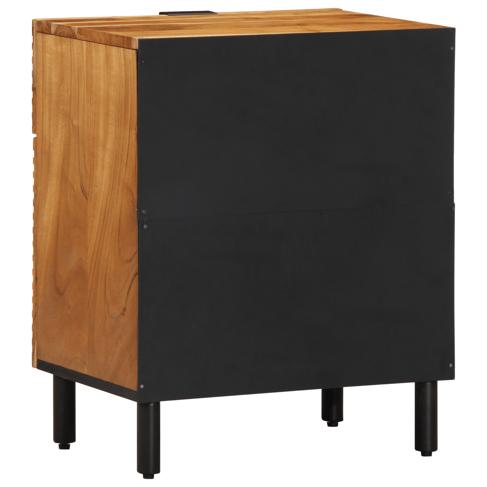 Noptiera, 50x33x60 cm, lemn masiv de acacia — imaginea 3