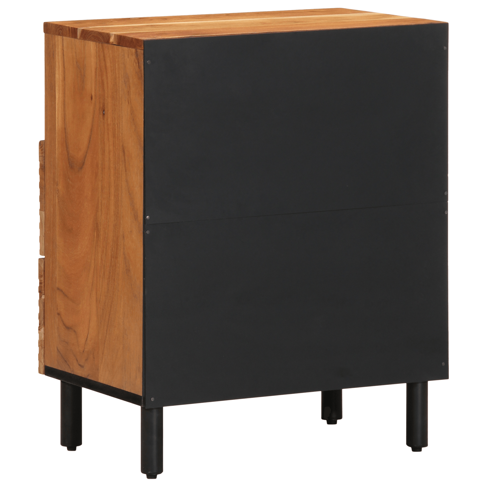 Noptiera, 50x33x62 cm, lemn masiv de acacia — imaginea 3