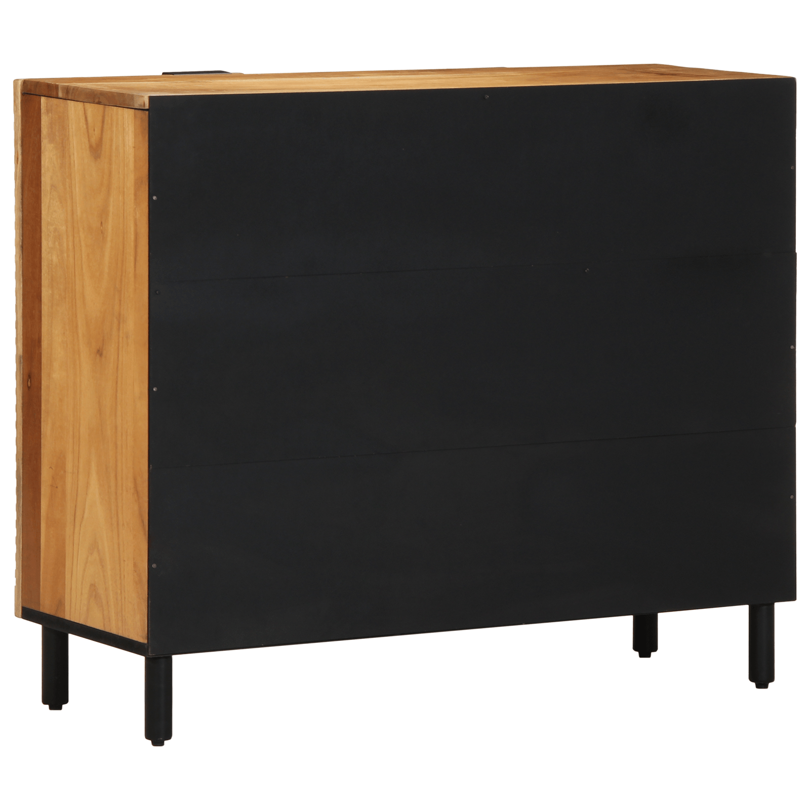 CumA acest Sideboard de 90x33x75 cm din Lemn Masiv de Acacia — imaginea 5