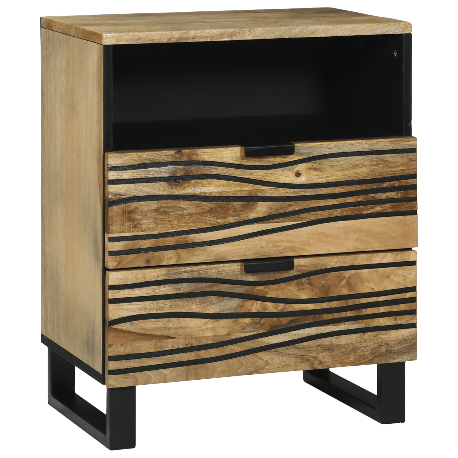 Noptiera 50x33x60 cm Lemn Solid Mango