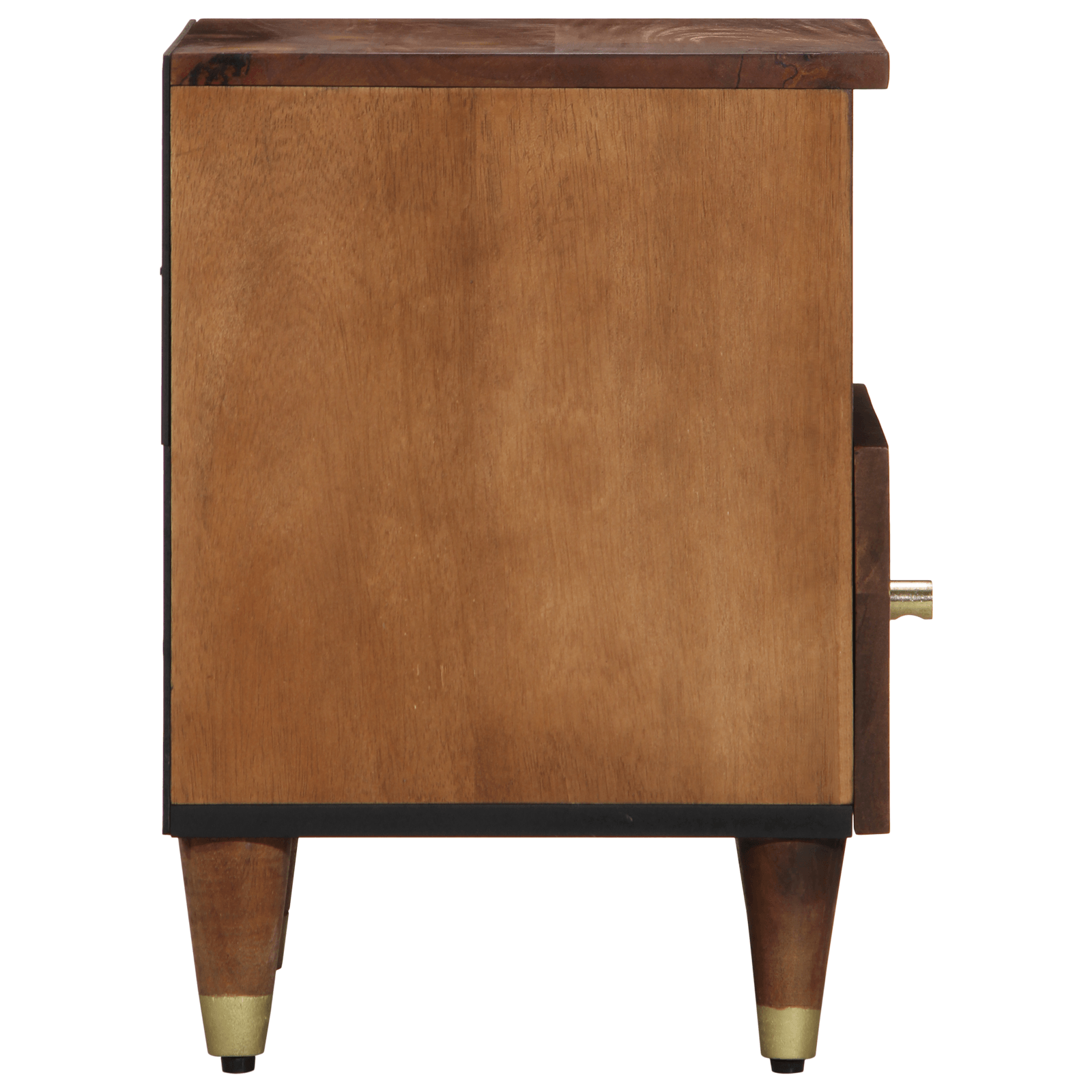 Noptiera 2 pcs 40x33x46 cm Lemn Solid Mango — imaginea 5