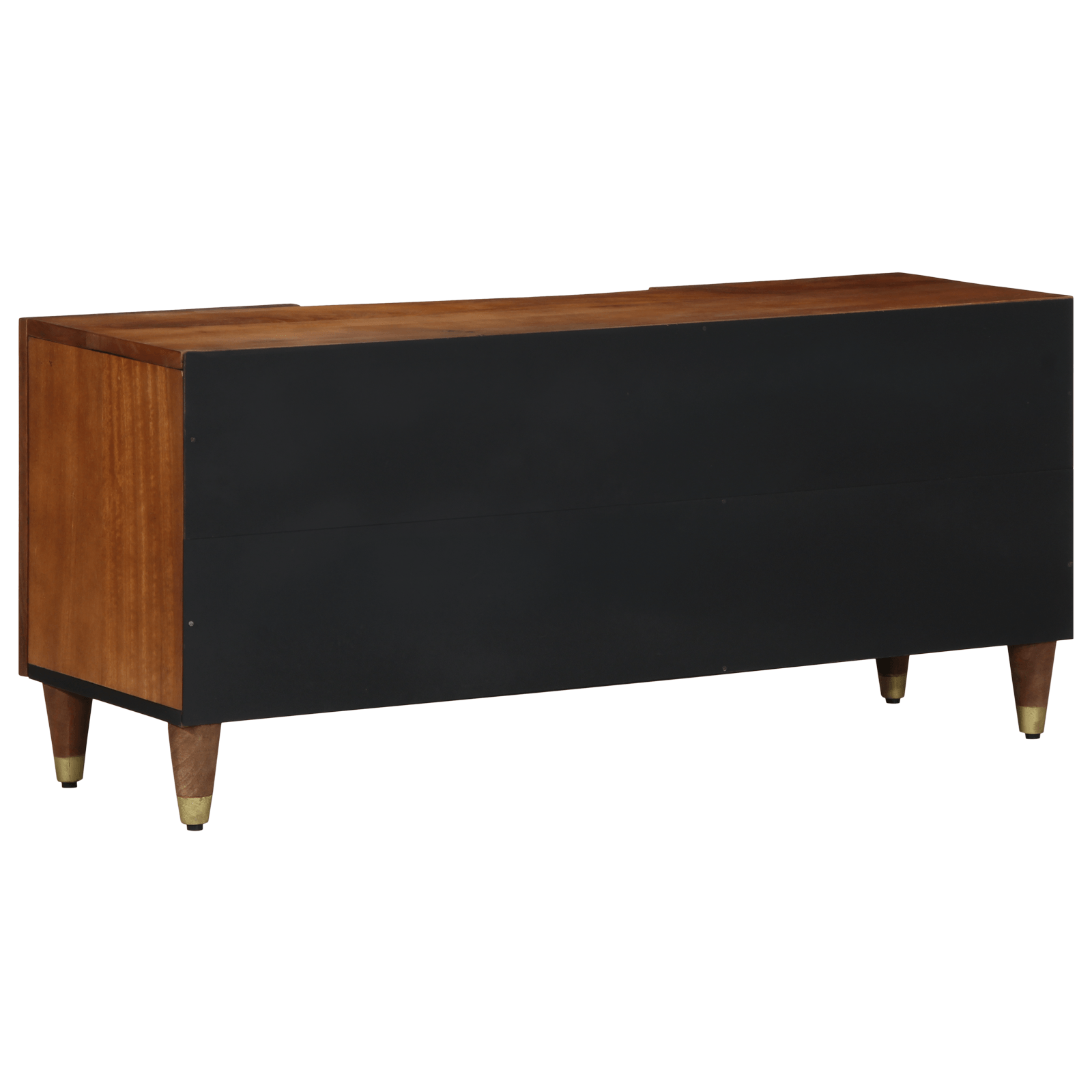 Cabinet TV 105x33x46 cm Lemn masiv de mango — imaginea 5