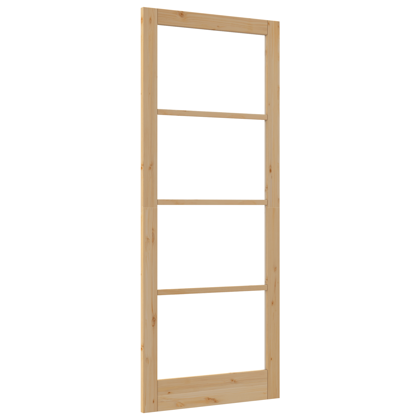 usa de interior cu sticla "ORKDAL" 93x232x4 cm din lemn masiv de pin — imaginea 4