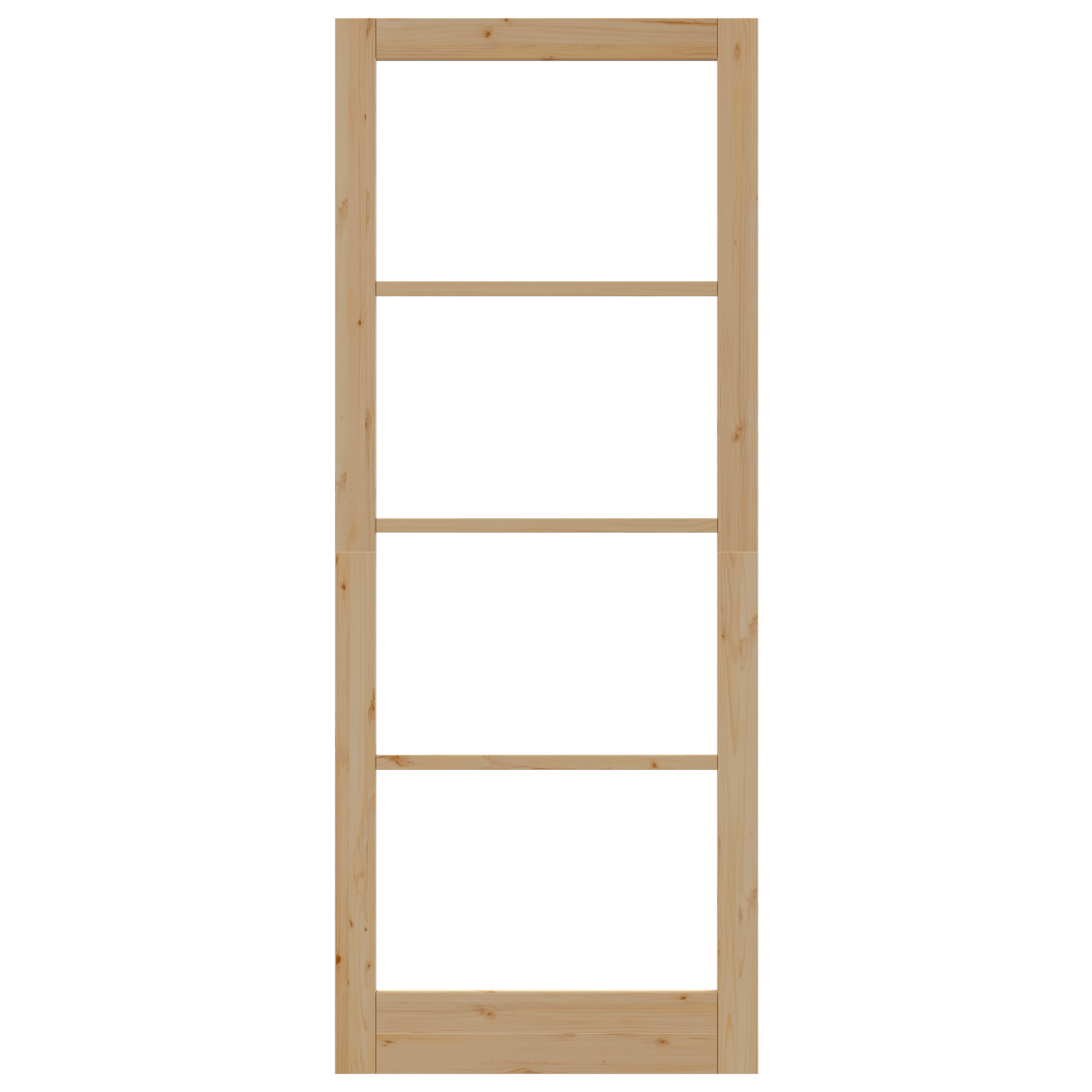 usa de interior cu sticla "ORKDAL" 93x232x4 cm din lemn masiv de pin — imaginea 5