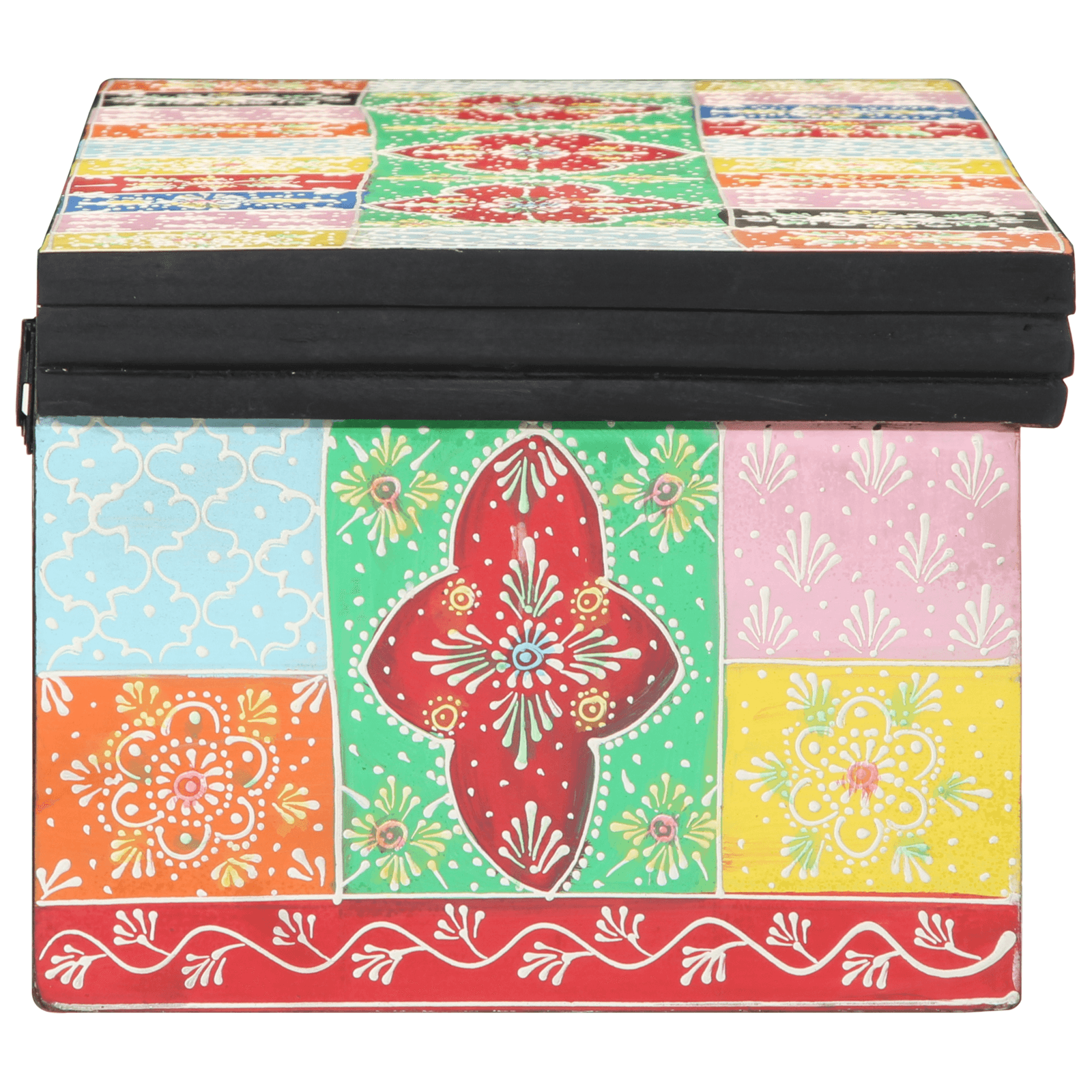 Dulap TV de perete, multicolor, 100x30x22 cm, lemn prelucrat — imaginea 2