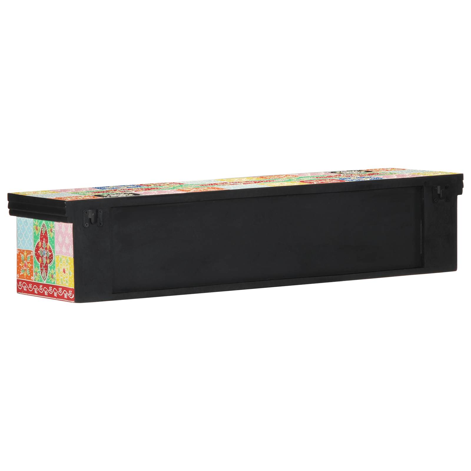 Dulap TV de perete, multicolor, 100x30x22 cm, lemn prelucrat — imaginea 3