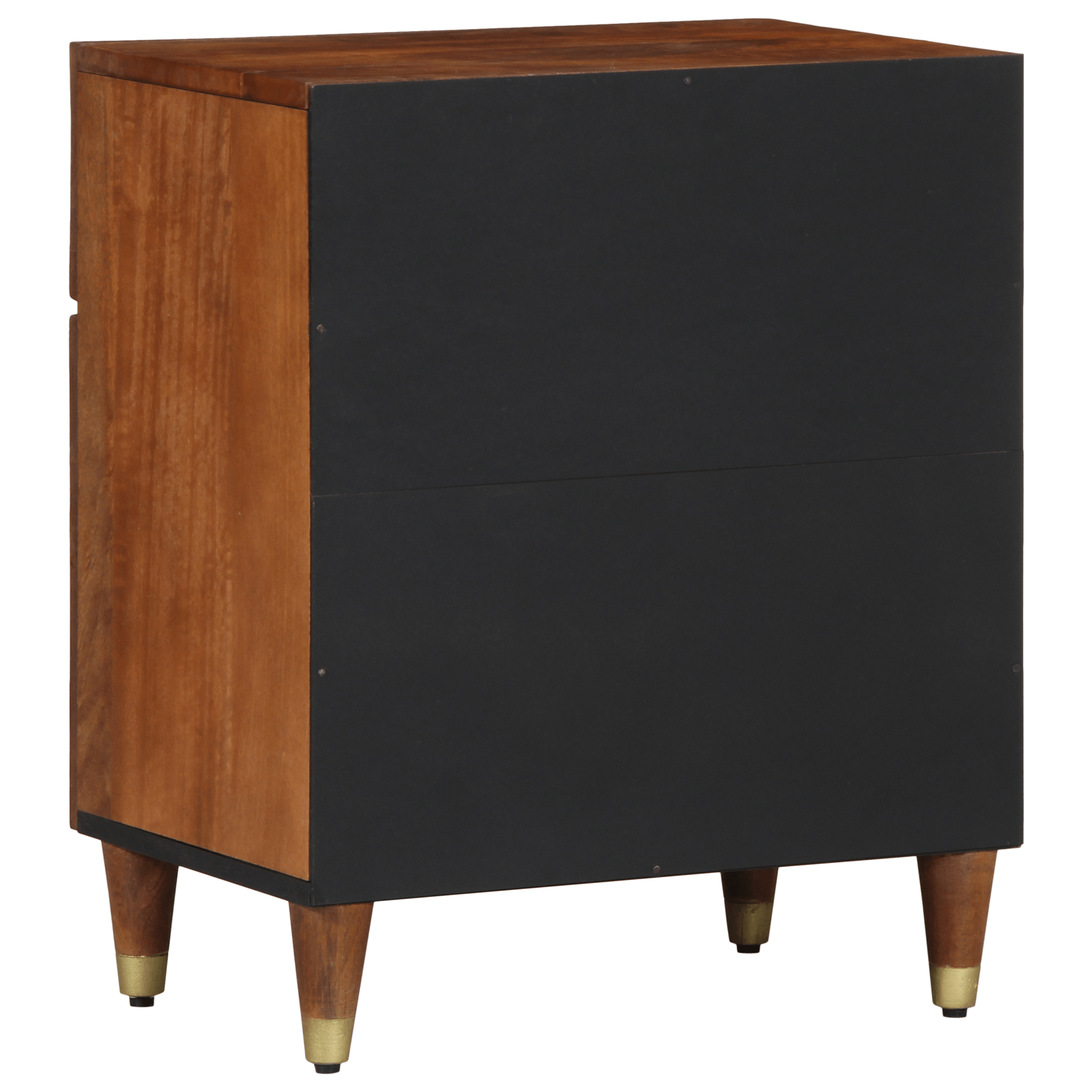 Noptiera Maro-honey Lemn masiv 50 x 33 x 60 cm Durabil Noptiera — imaginea 5