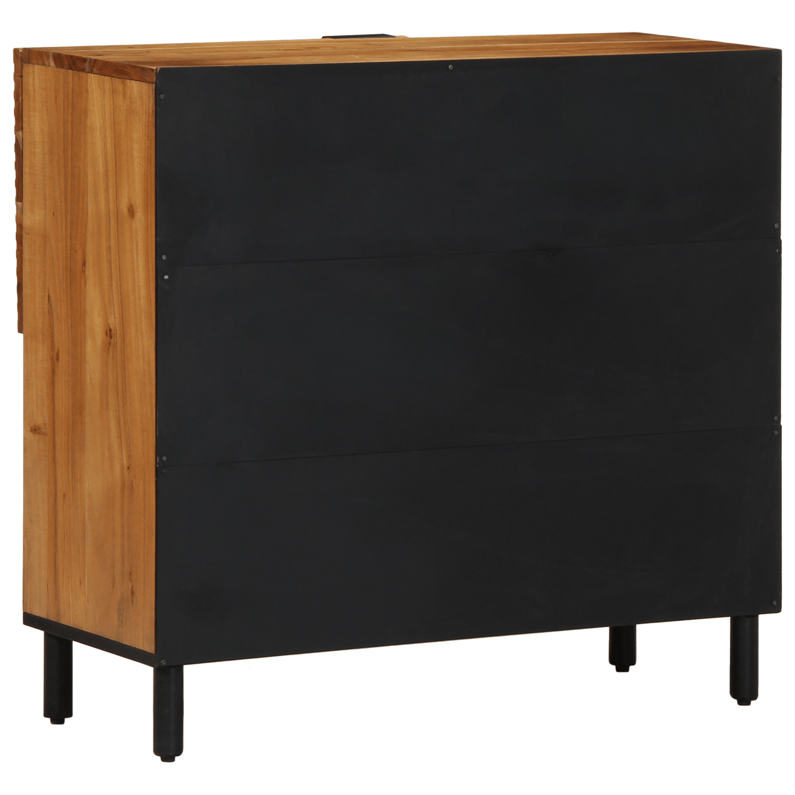 Dulap, 80x33x75 cm, lemn masiv de acacia — imaginea 5