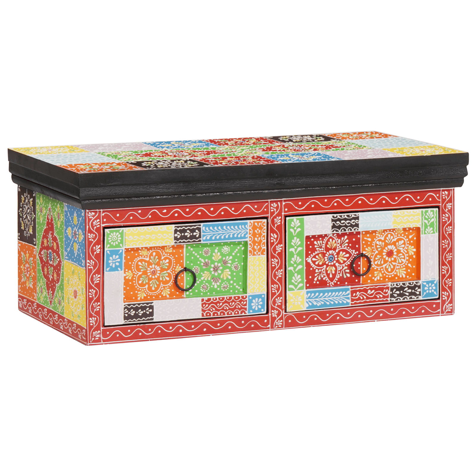 Cabinet TV montat pe perete 60x30x24 cm Lemn Masiv Mango Aspru — imaginea 6
