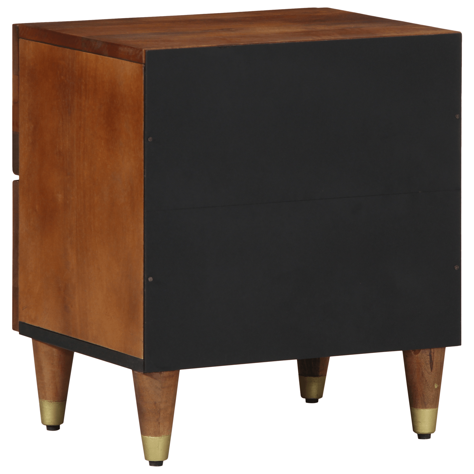 Noptiera 2 buc 40x33,5x46 cm Lemn masiv de mango — imaginea 6