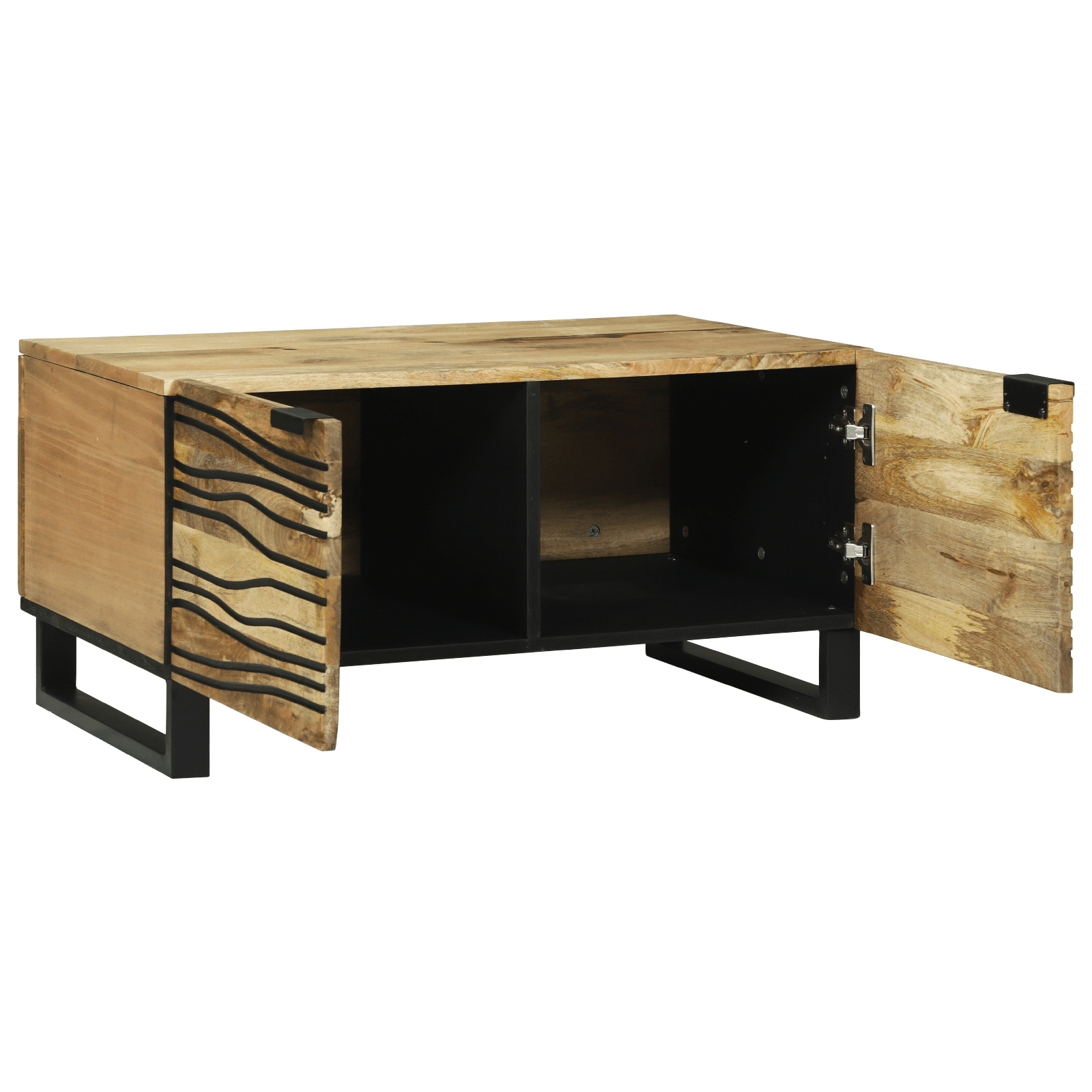 Masa de cafea 80x50x40 cm Lemn Masiv Mango — imaginea 2