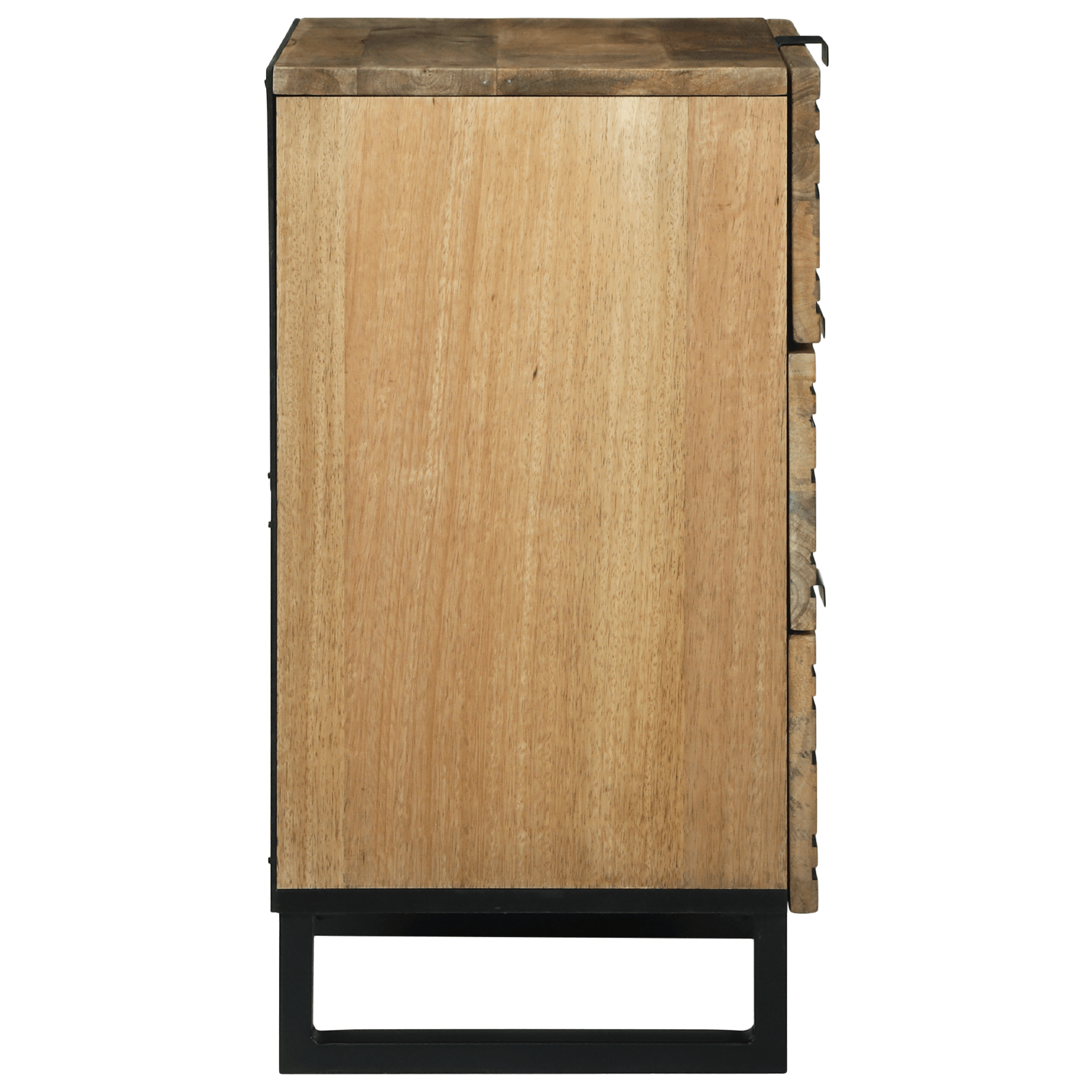 Cabinet de noapte 50x33x60 cm Lemn solid Mango — imaginea 4