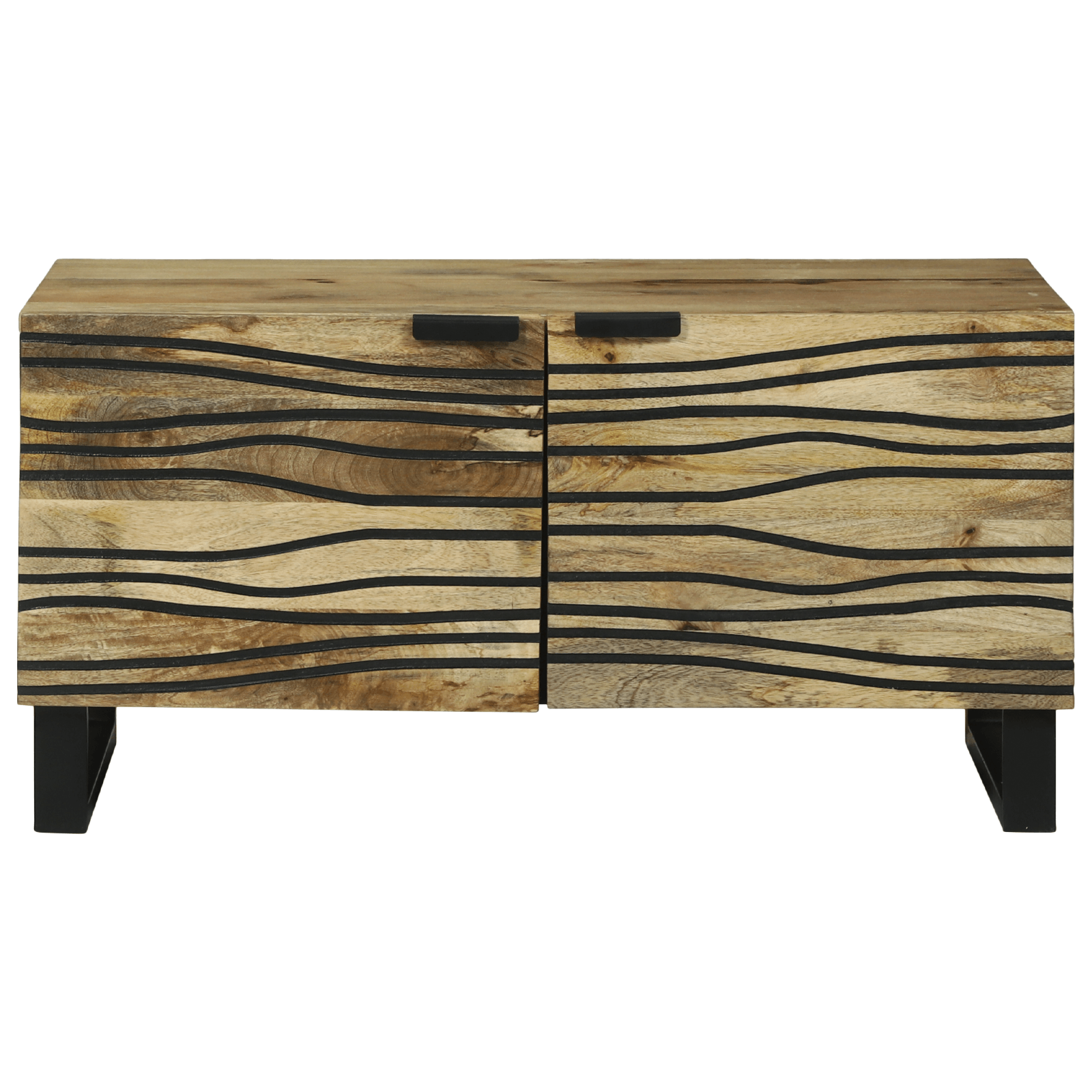 Masa de cafea 80x50x40 cm Lemn Masiv Mango — imaginea 3