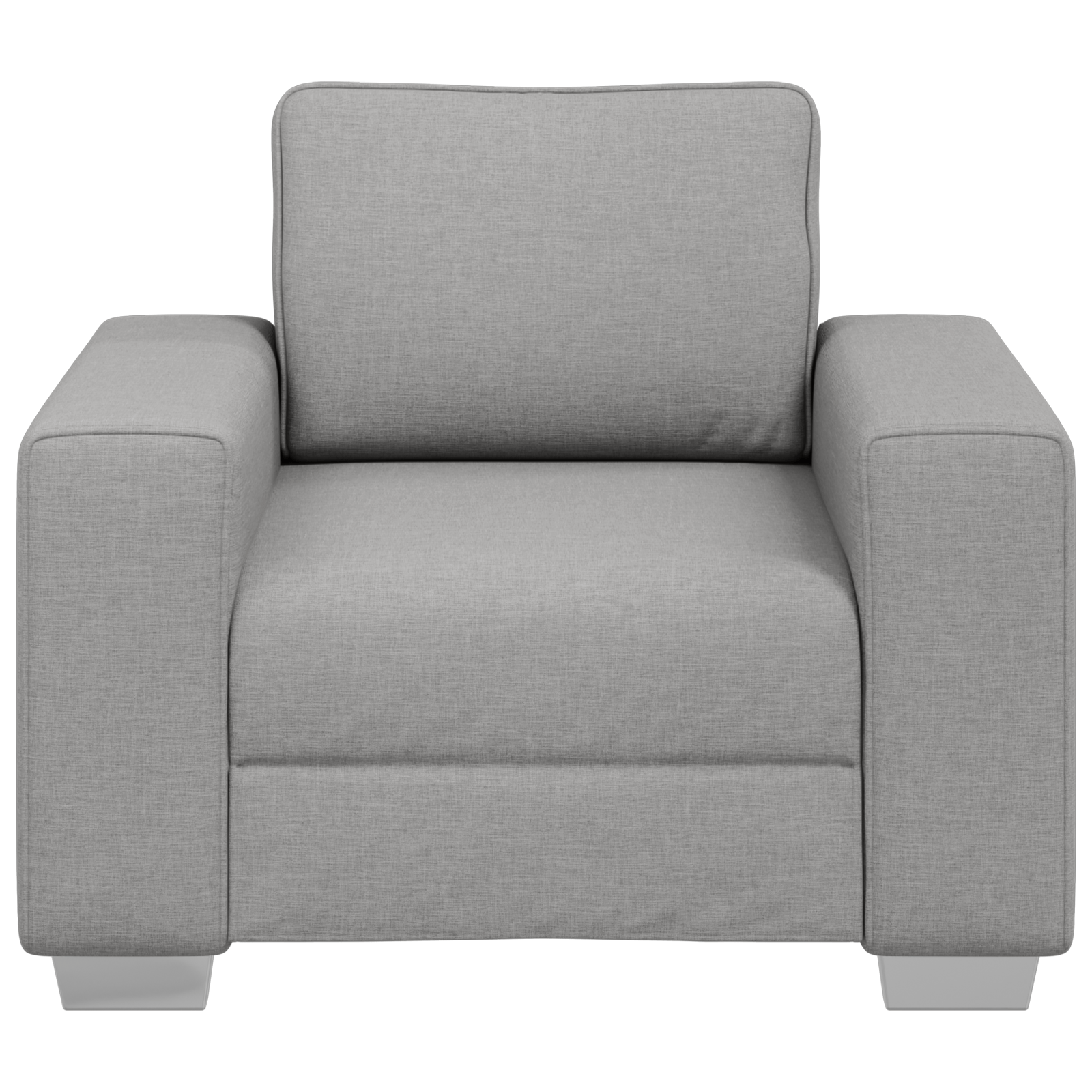 Fotoliu, gri nor, 59 cm, textil — imaginea 5