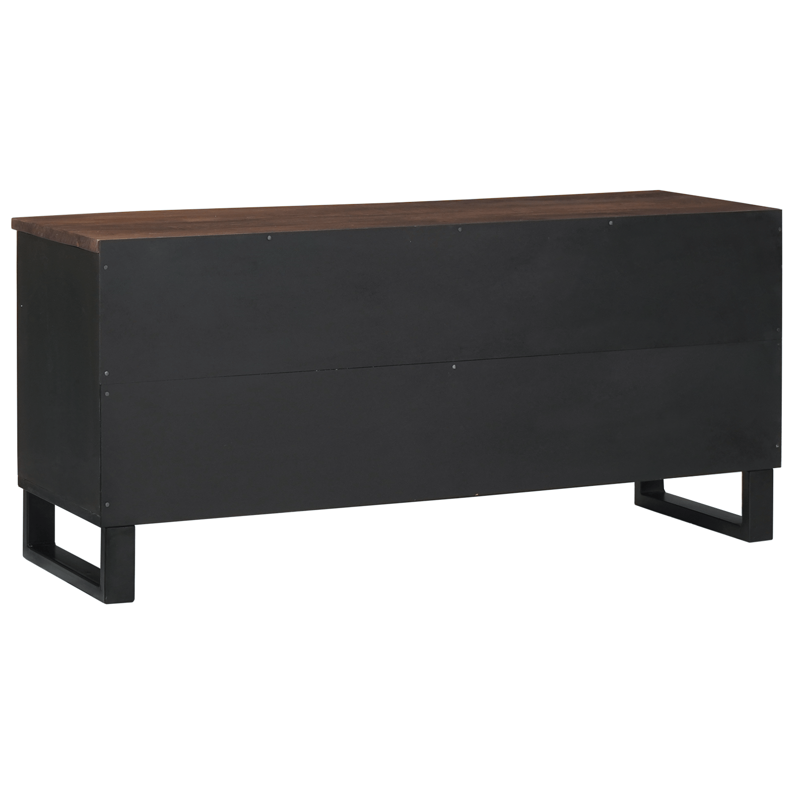 Cabinet TV 100x33,5x46 cm Lemn masiv Mango — imaginea 5
