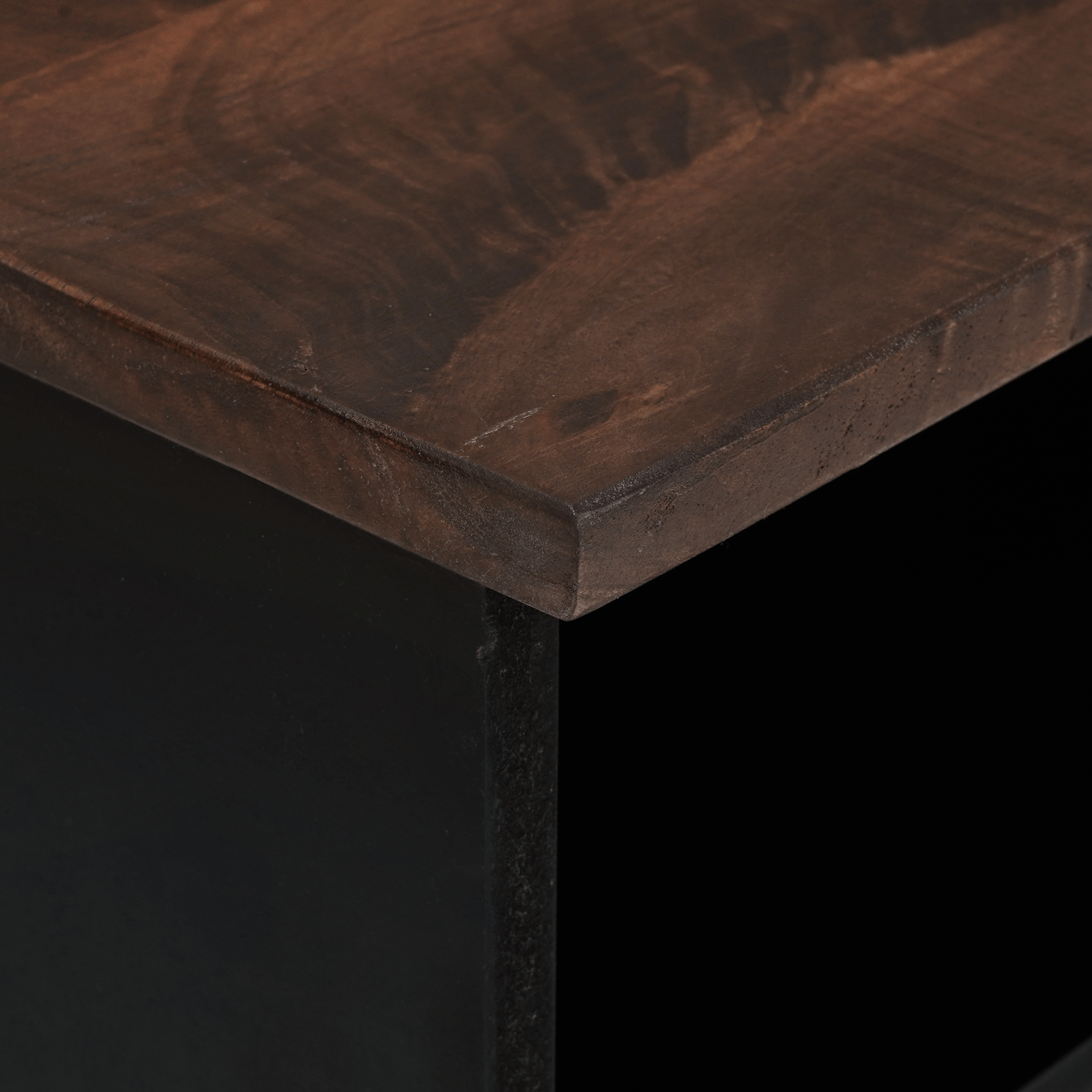 Cabinet TV 100x33,5x46 cm Lemn masiv Mango — imaginea 7