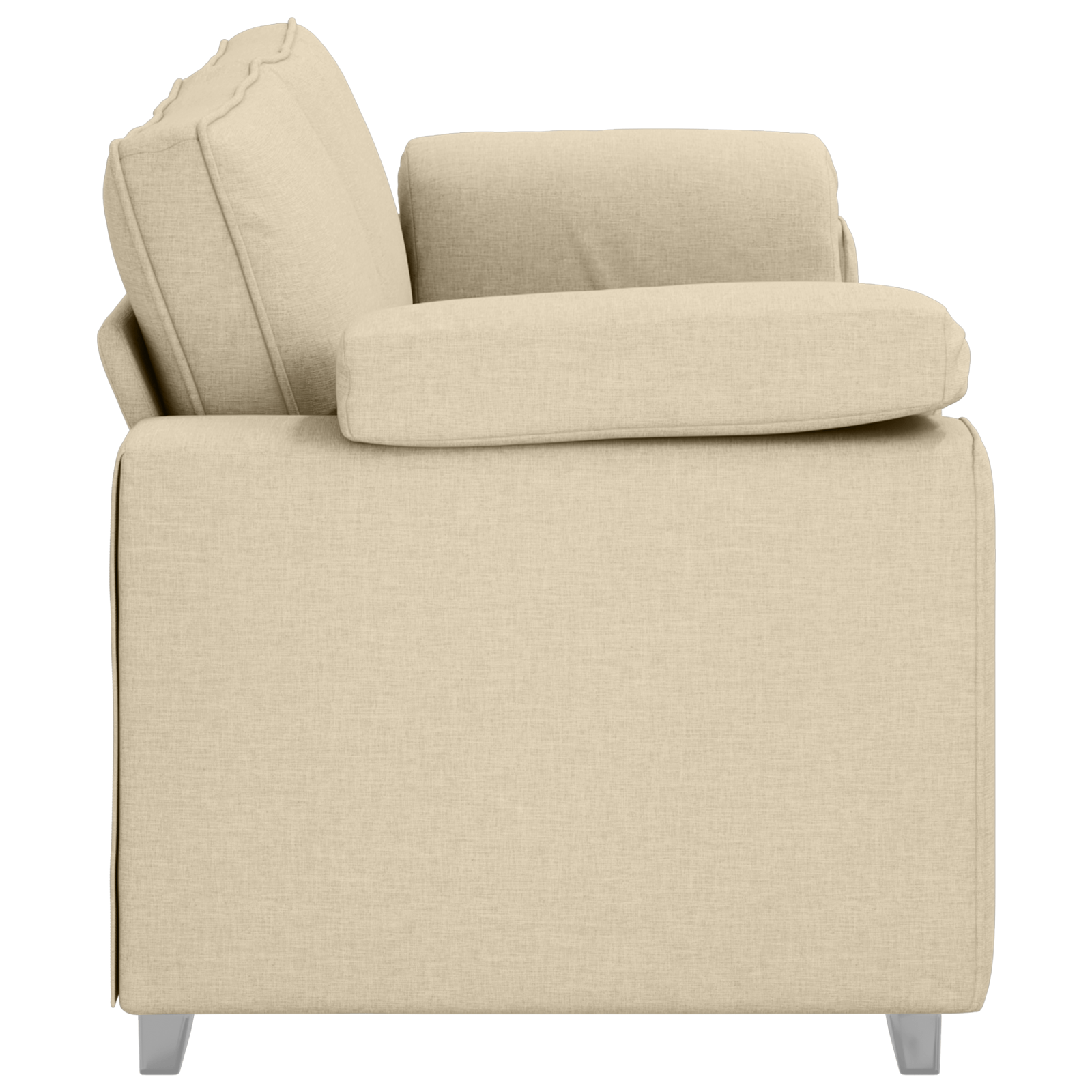 Canapea de 3 persoane, crem, 178 cm, textil — imaginea 6