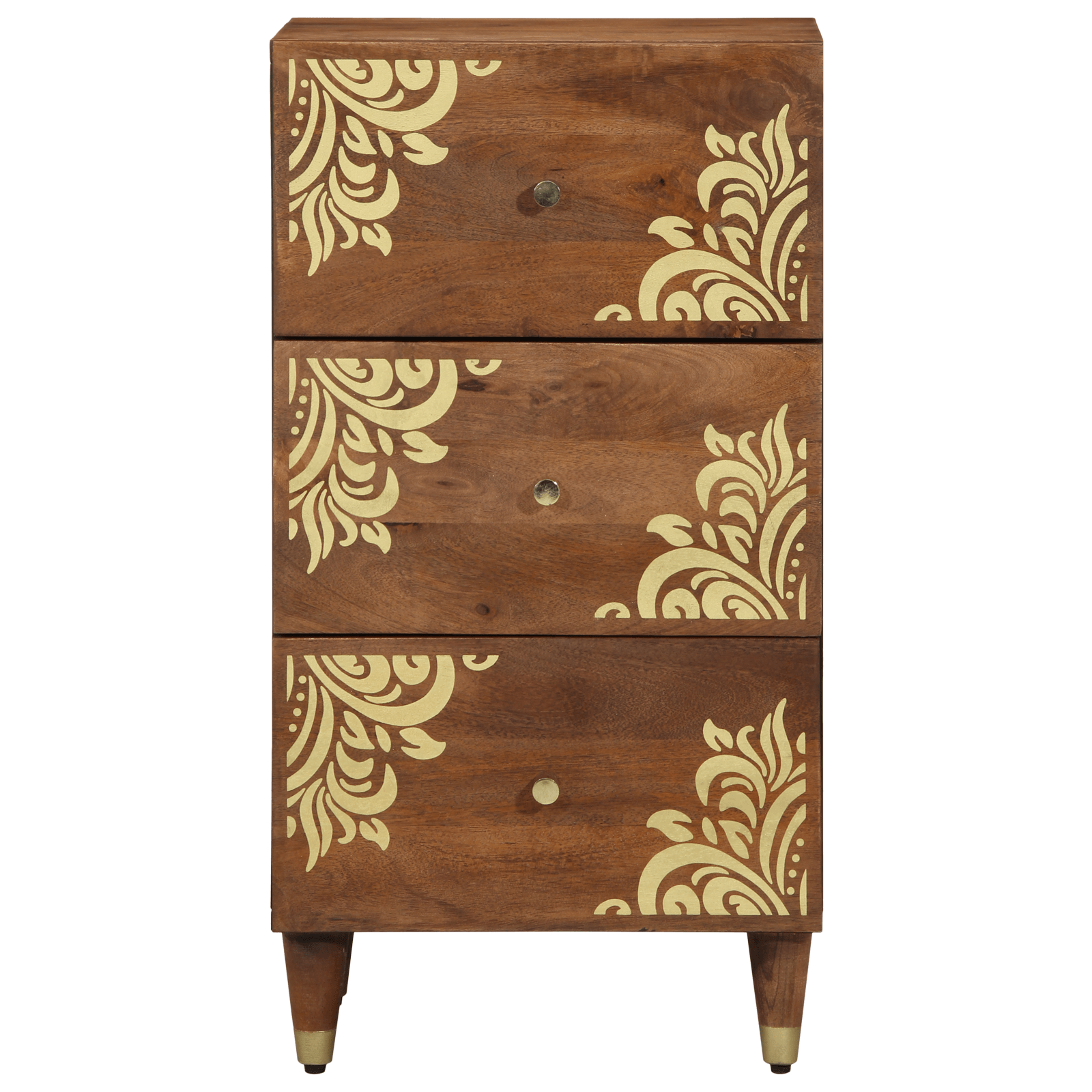 dulap lateral Maro miere Lemn masiv 40 x 33 x 75 cm Dulap lateral — imaginea 3