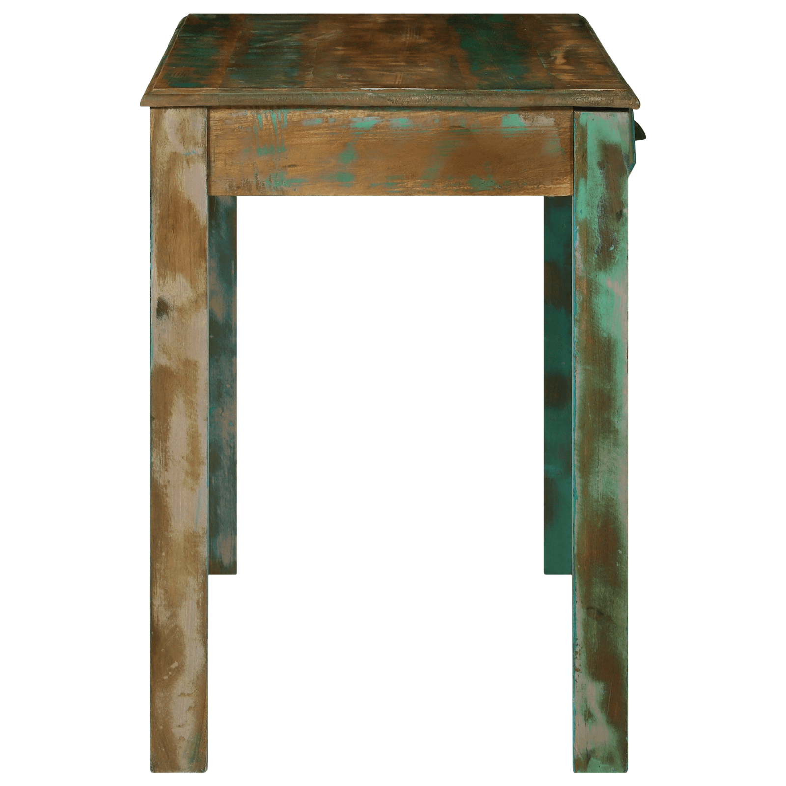 Birou 112x55x76 cm din lemn recuperat — imaginea 6