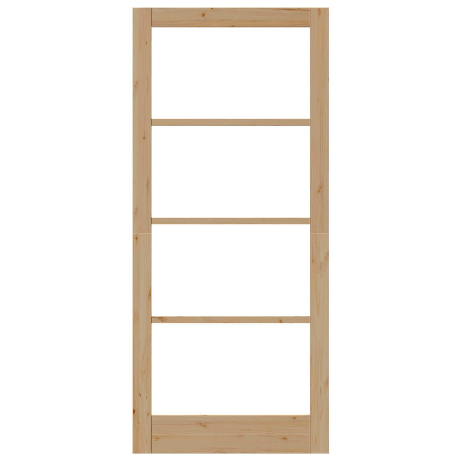 usa interioara cu sticla "ORKDAL" 93x211x4 cm din lemn masiv de pin — imaginea 6
