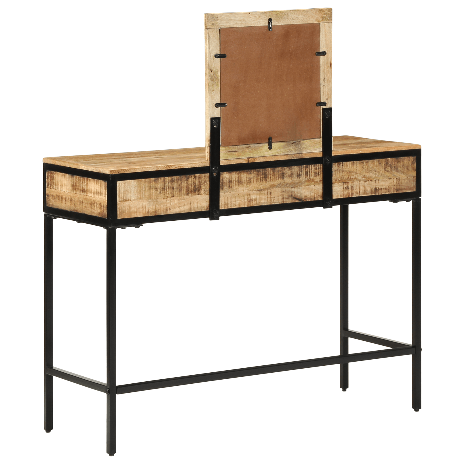 Masa de toaleta 100x40x75/120 cm Lemn masiv Mango aspru — imaginea 7