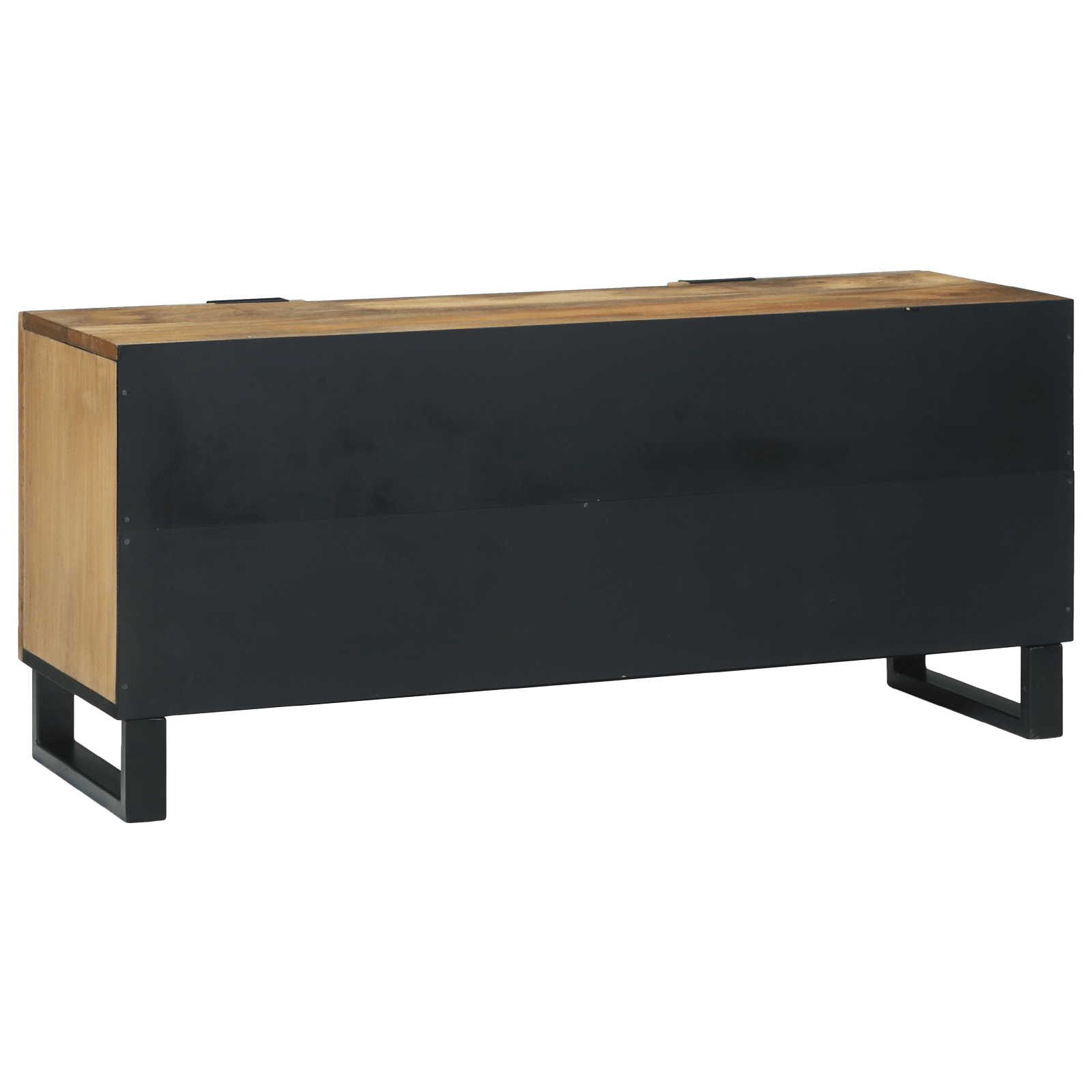 Cabinet TV 105x33.5x46 cm Lemn Masiv de Mango si Lemn Ingenunchiat — imaginea 5
