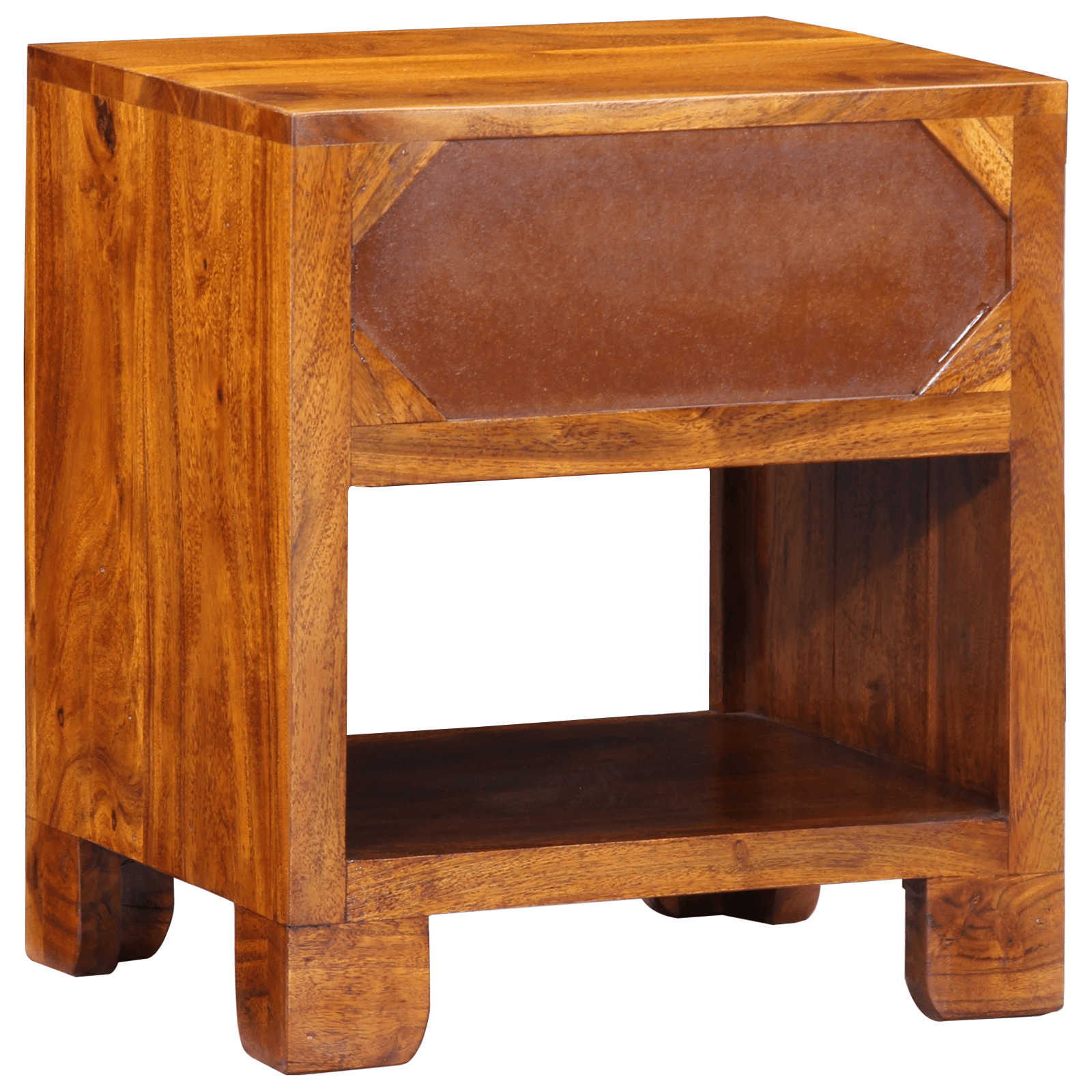 Dulap lateral, 40x35x45 cm, lemn masiv de acacia — imaginea 6