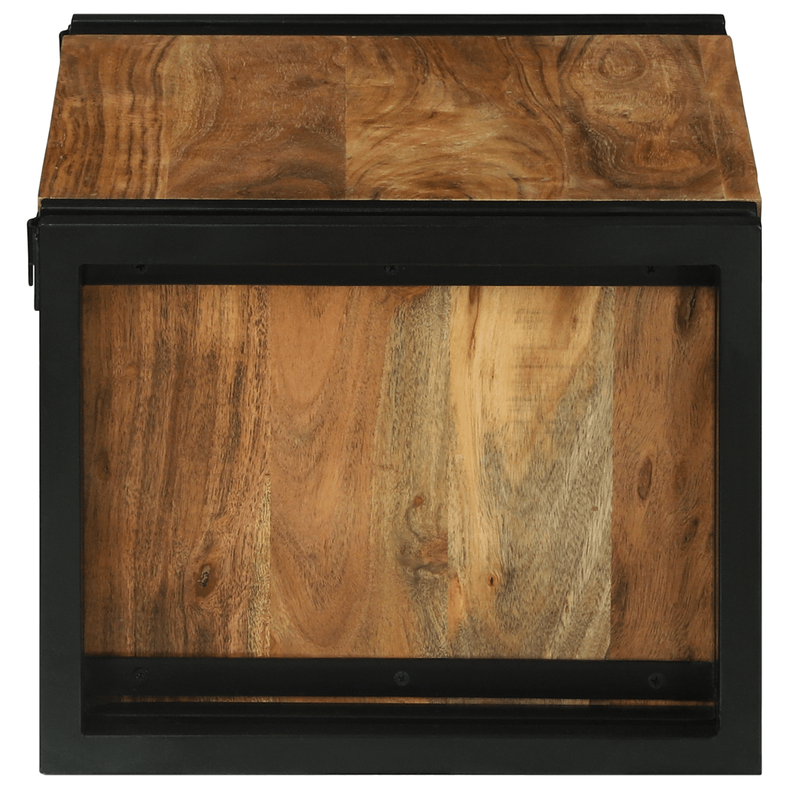 raft pentru vin 46x35x27.5 cm Lemn Solid din Acacia — imaginea 5