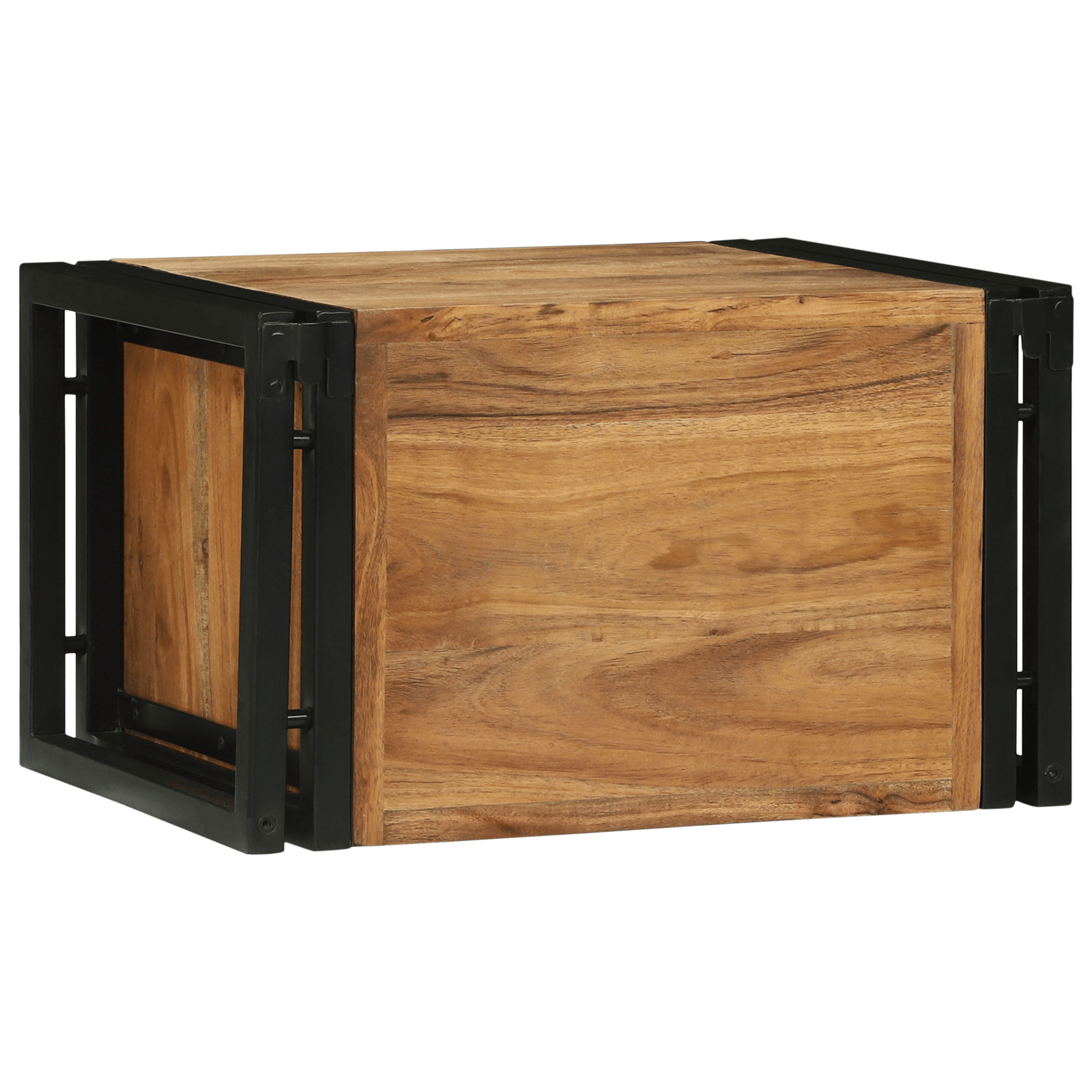 raft pentru vin 46x35x27.5 cm Lemn Solid din Acacia — imaginea 6