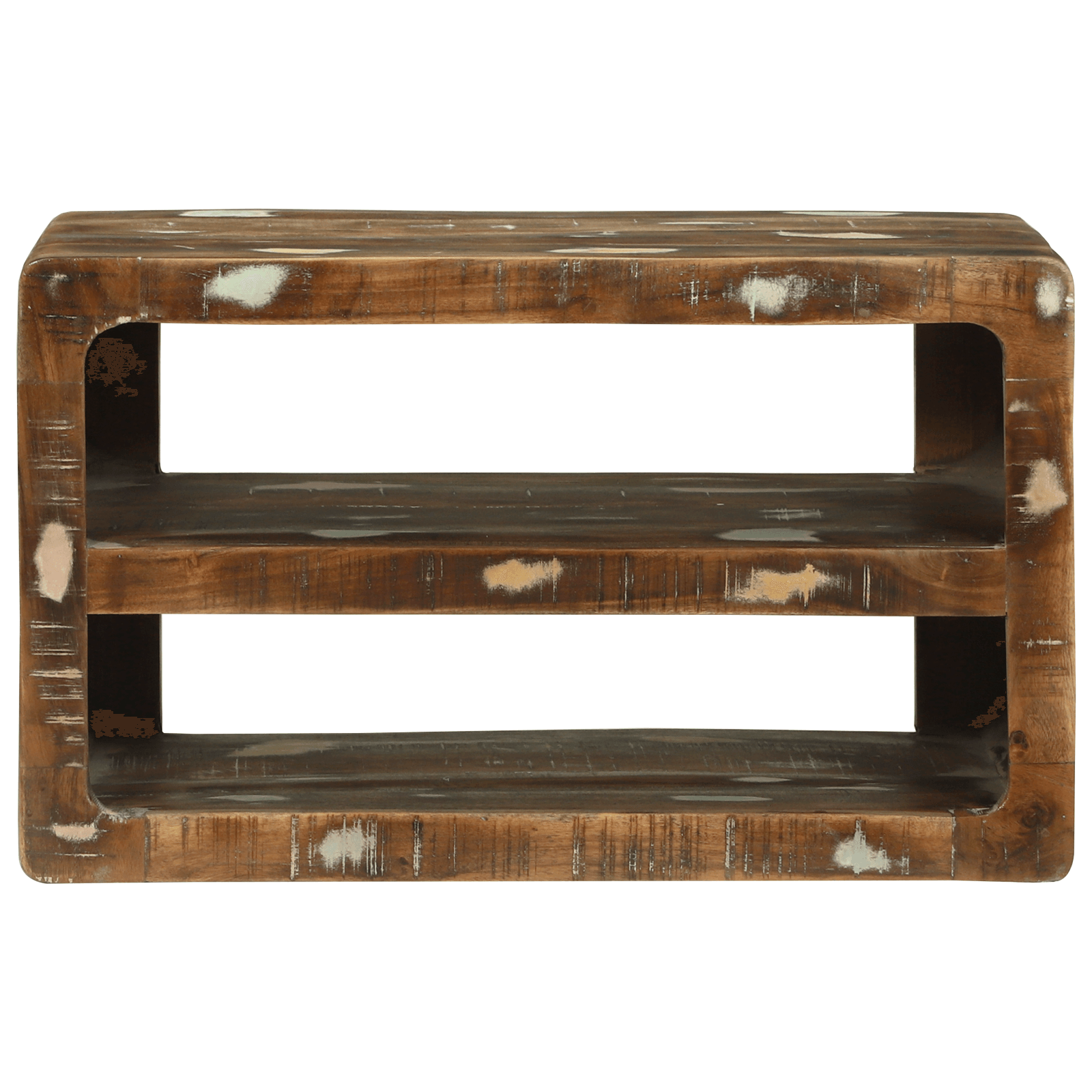 Cabinet TV 60x32x36 cm din lemn masiv recuperat — imaginea 3