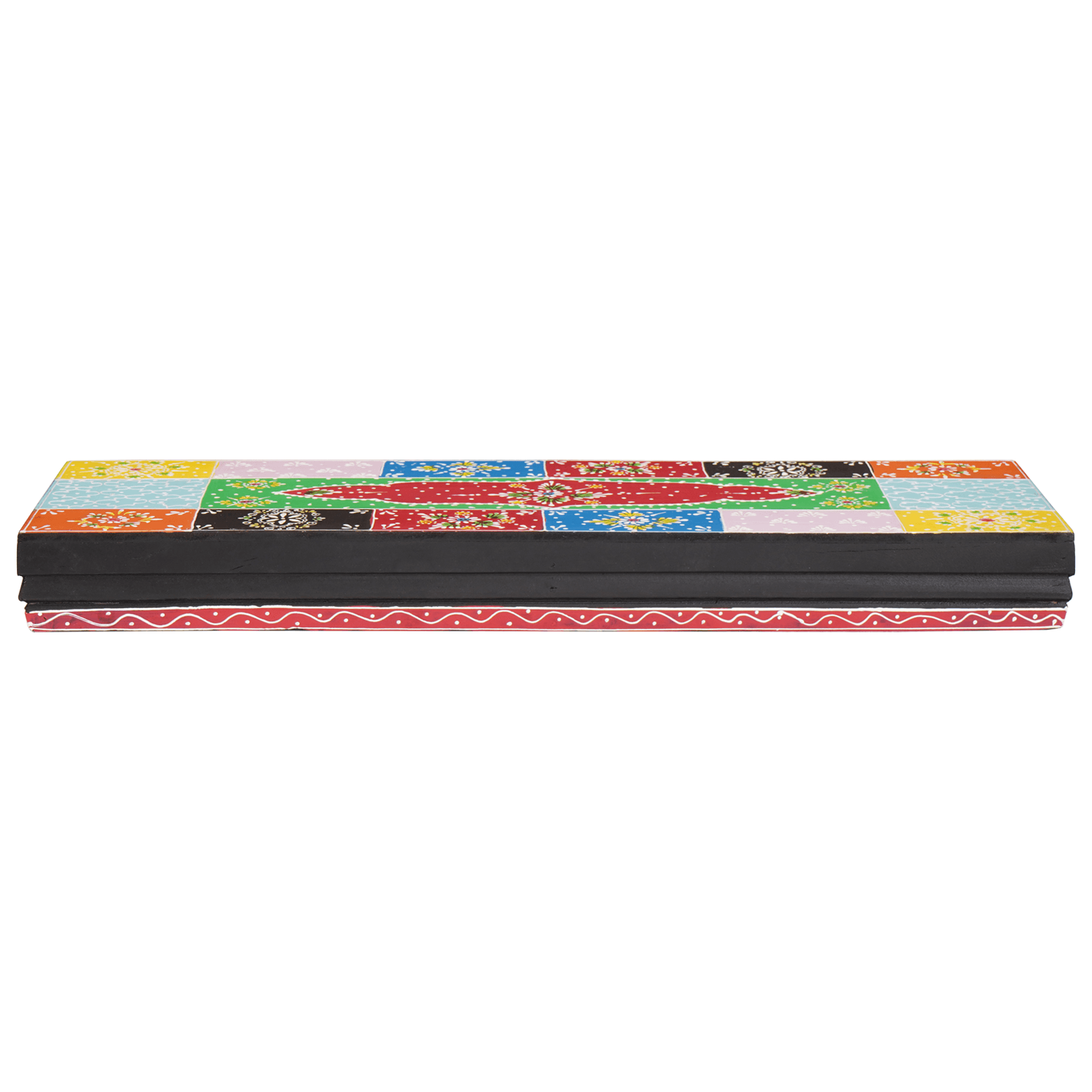 Rafturi pe perete 2 buc 60 x 20 x 6 cm din lemn masiv de Mango — imaginea 2