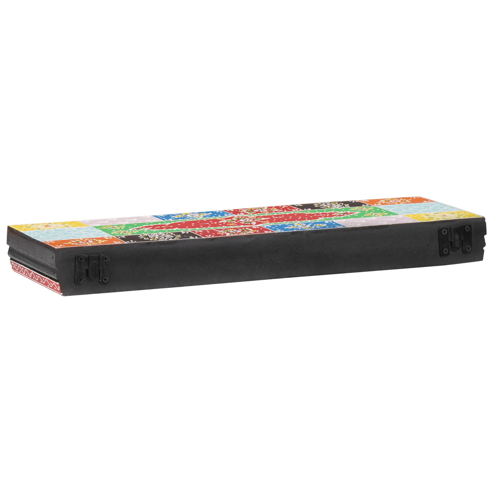 Rafturi pe perete 2 buc 60 x 20 x 6 cm din lemn masiv de Mango — imaginea 4