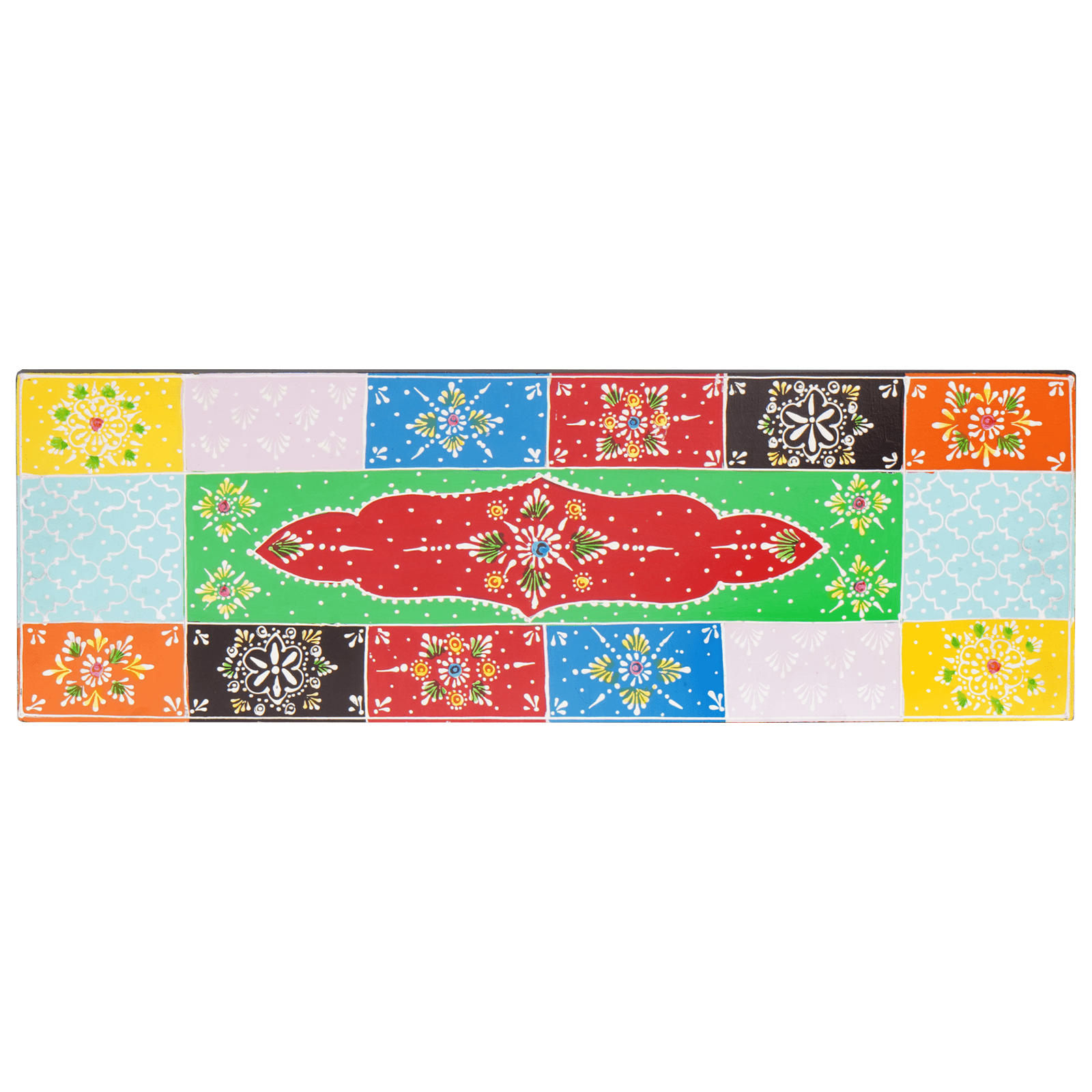 Rafturi pe perete 2 buc 60 x 20 x 6 cm din lemn masiv de Mango — imaginea 5
