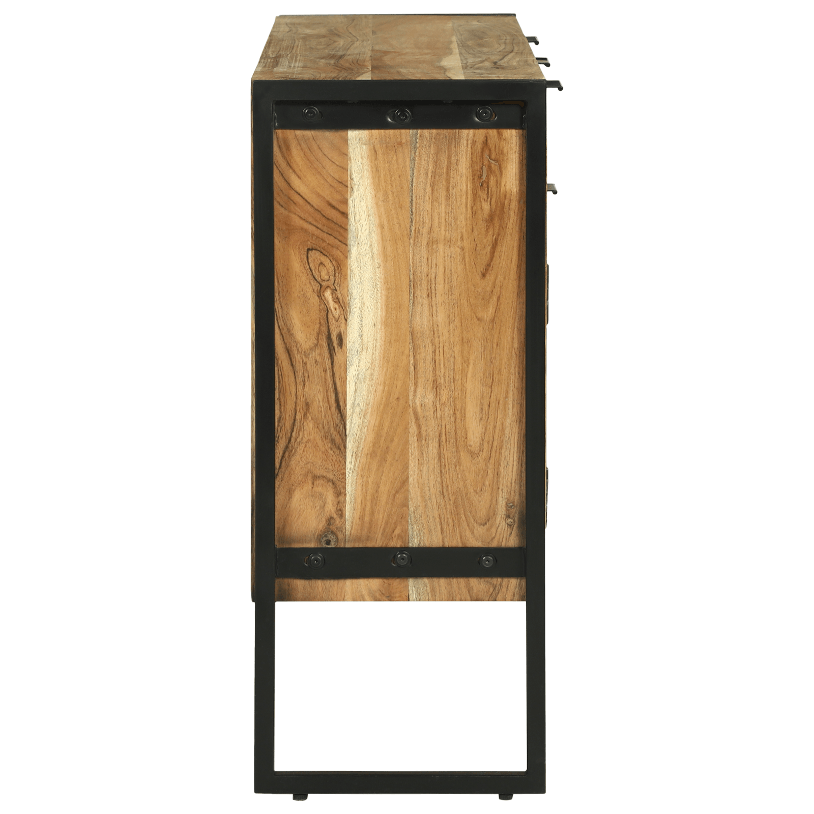 Sideboard 100x30x75 cm Lemn Solid Acacia — imaginea 6