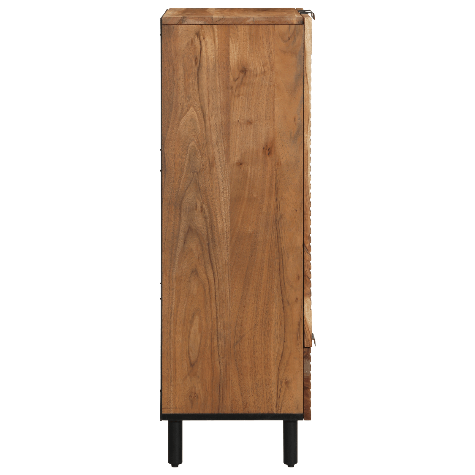 Dulap inalt, 60x33x100 cm, lemn masiv de acacia — imaginea 4