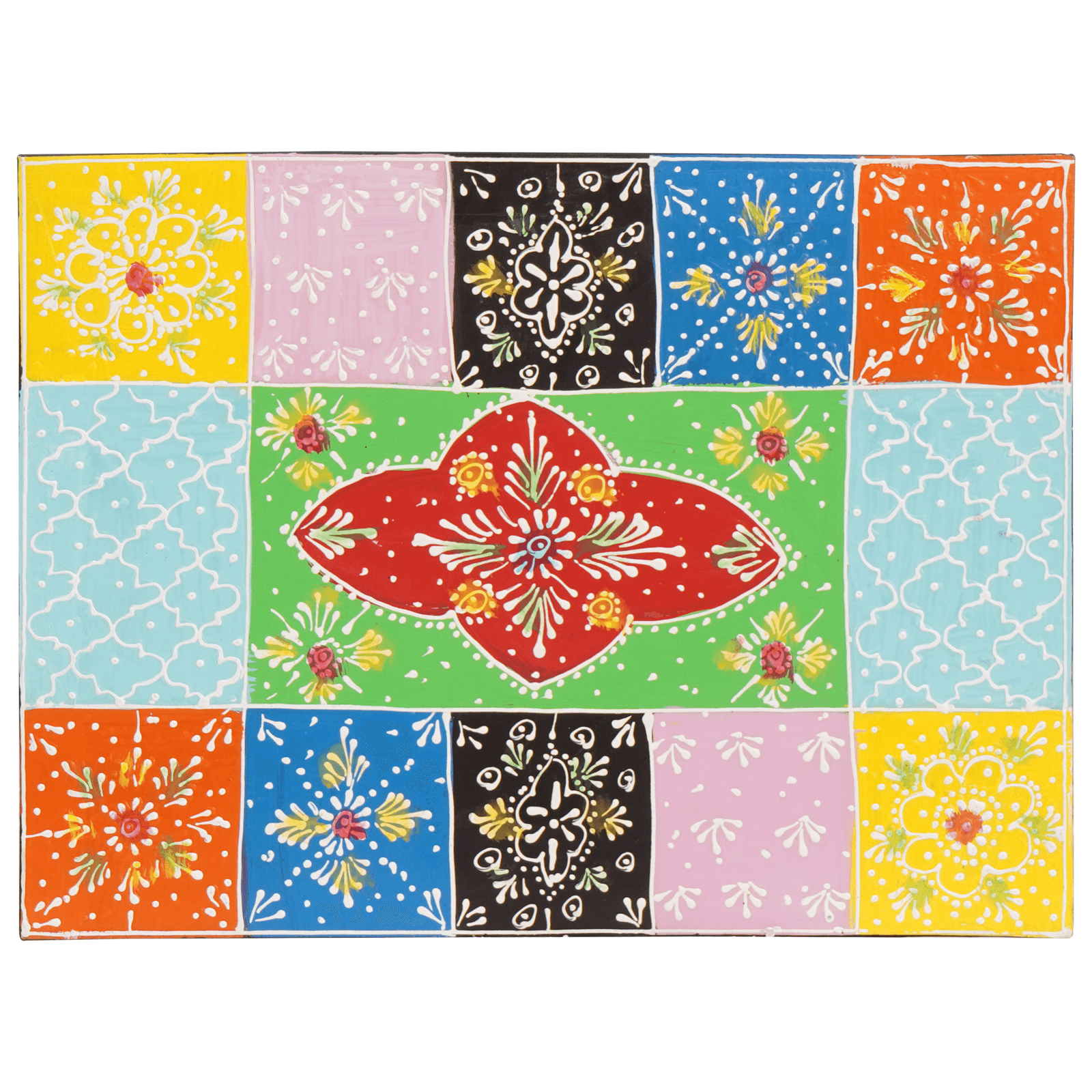 Noptiere 2 pcs 40x30x28 cm Lemn solid Mango & Lemn stratificat — imaginea 6