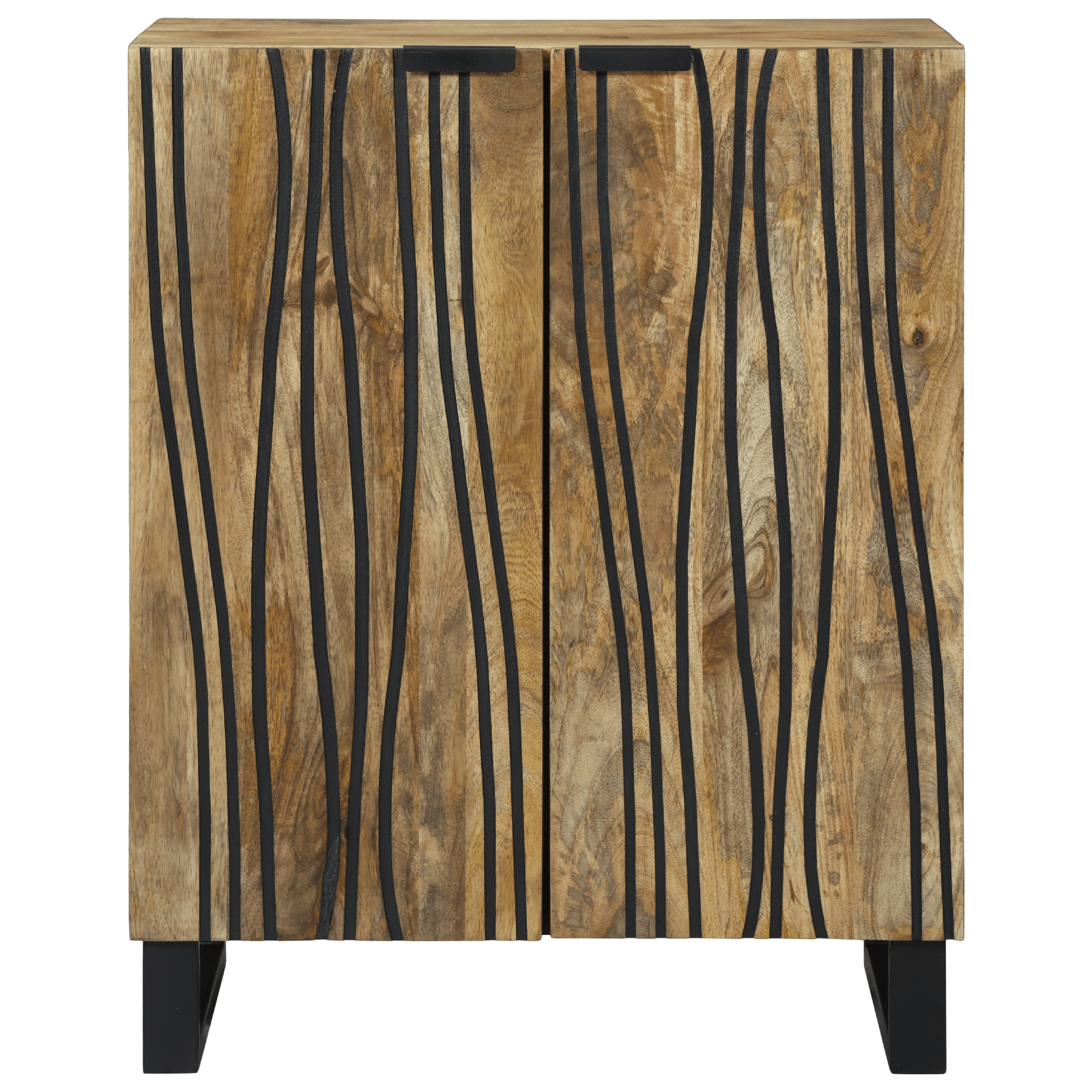 Bufet 60x33.5x75 cm Lemn masiv de mango — imaginea 3