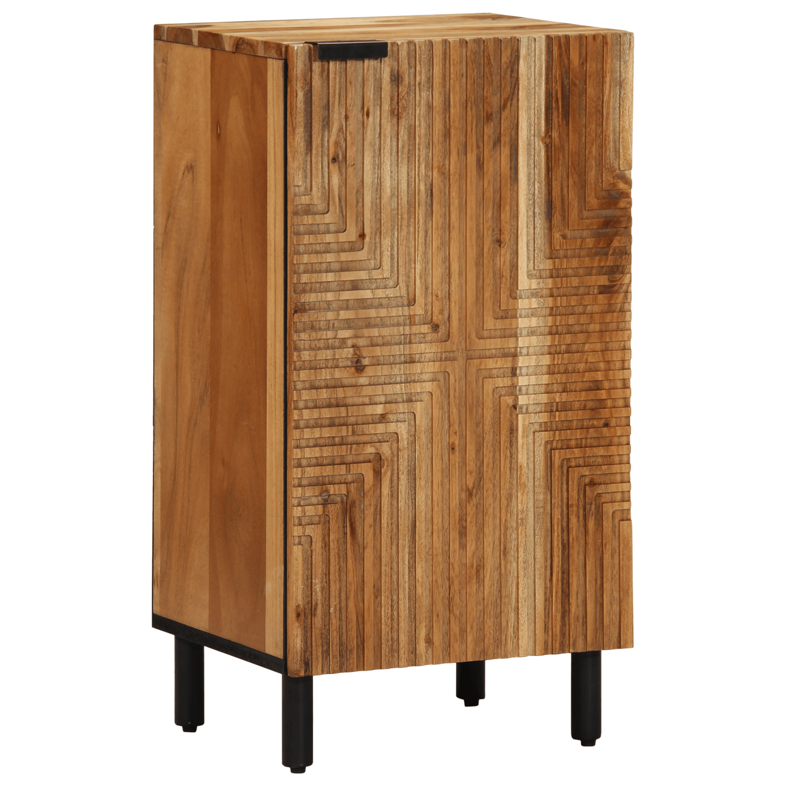 Dulap, 40x33x75 cm, lemn masiv de acacia