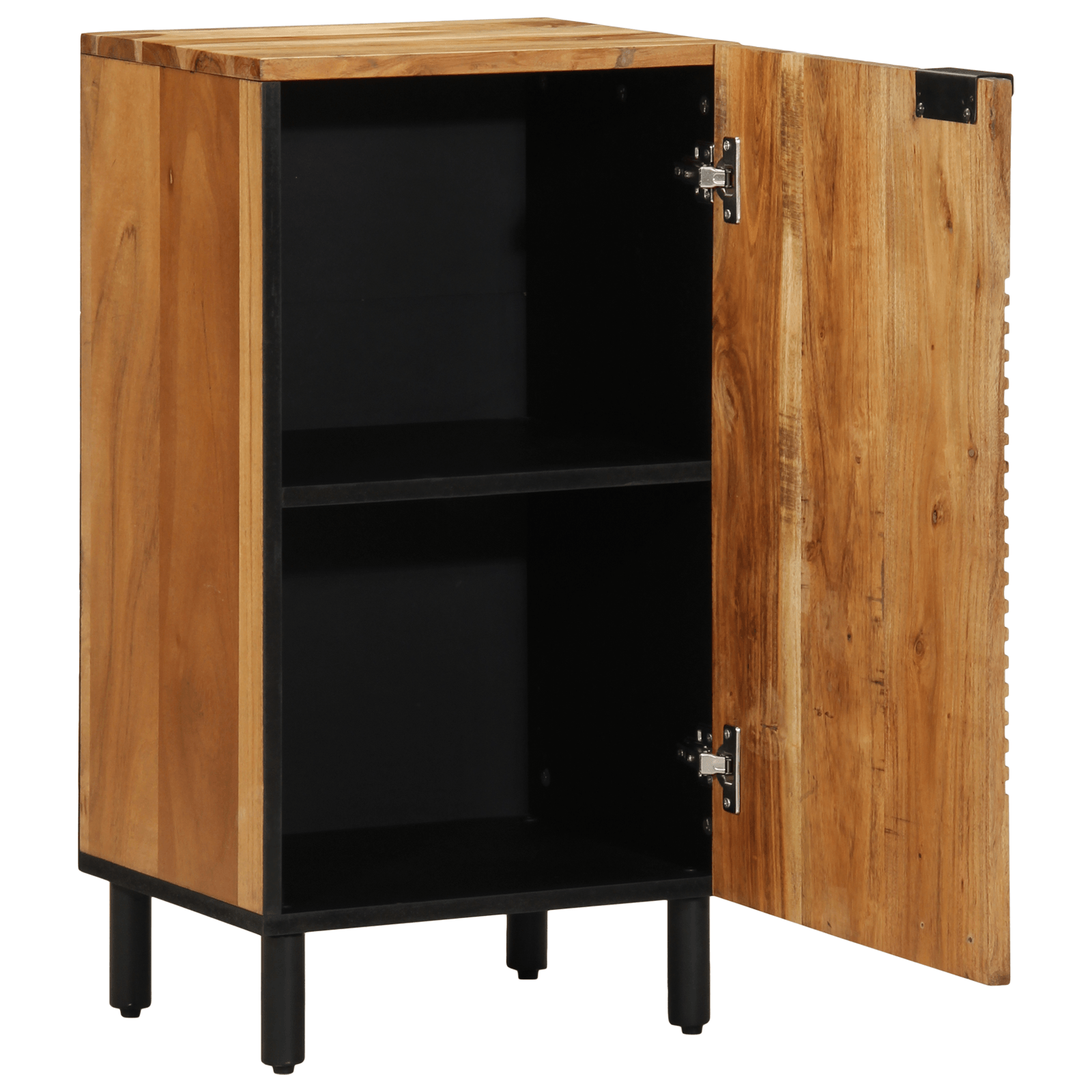 Dulap, 40x33x75 cm, lemn masiv de acacia — imaginea 2
