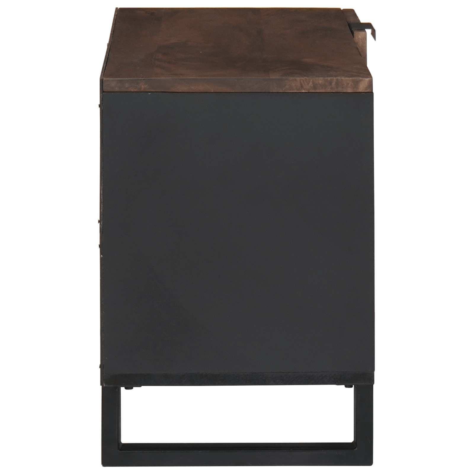 Dulap TV 80x31.5x46 cm din lemn masiv de mango si lemn aglomerat — imaginea 4