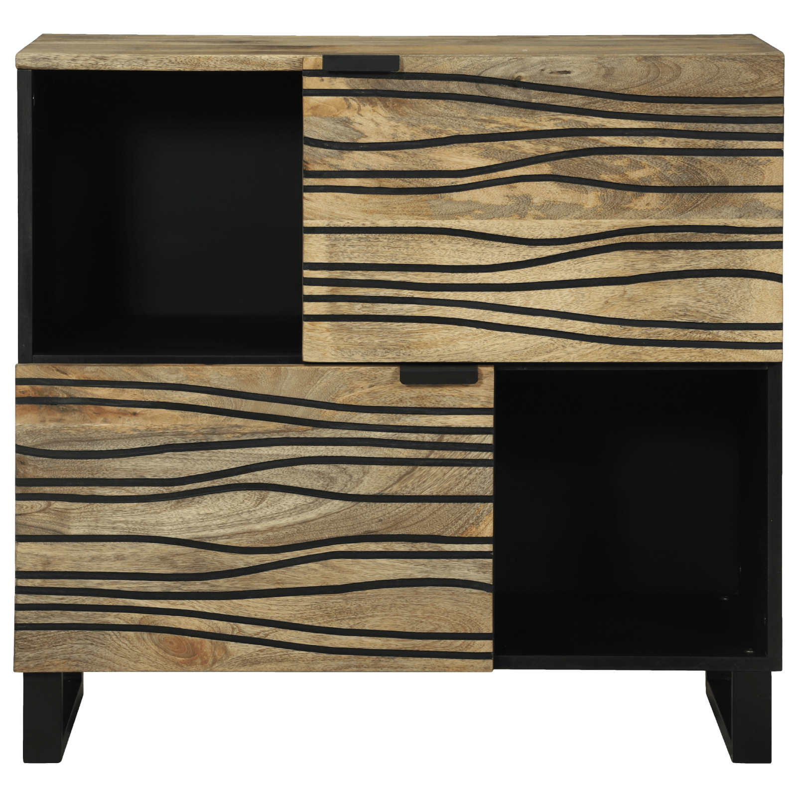 Camera de zi 80x33.5x75 cm Lemn Solid Mango — imaginea 3