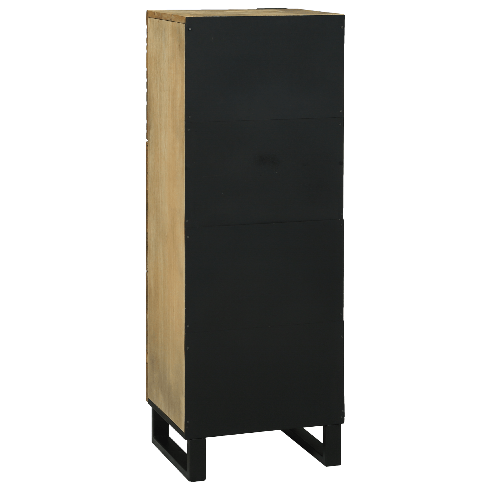 Highboard 40x33.5x110 cm din lemn masiv de mango — imaginea 5