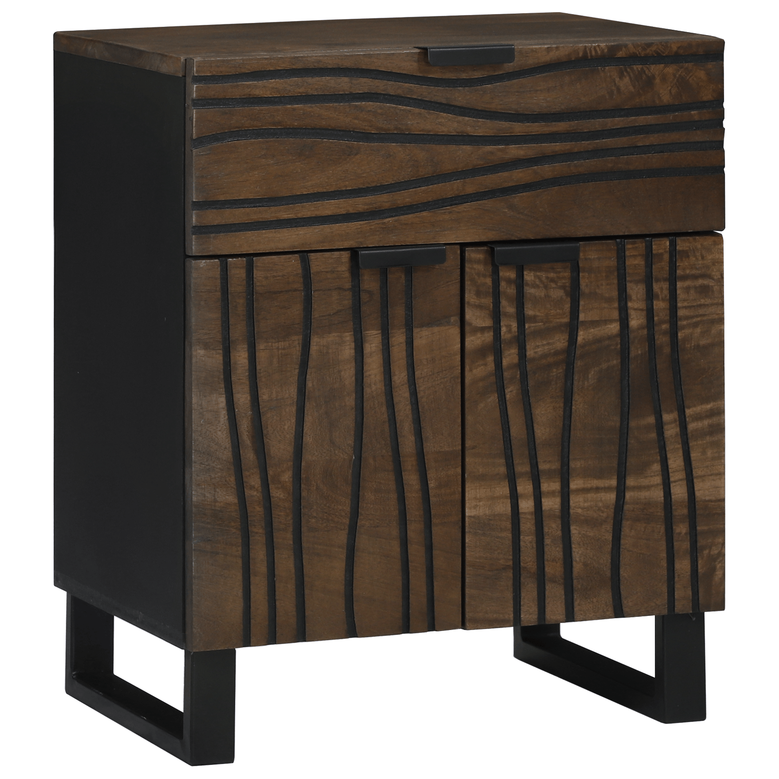 Noptiera 50x33x60 cm din lemn solid