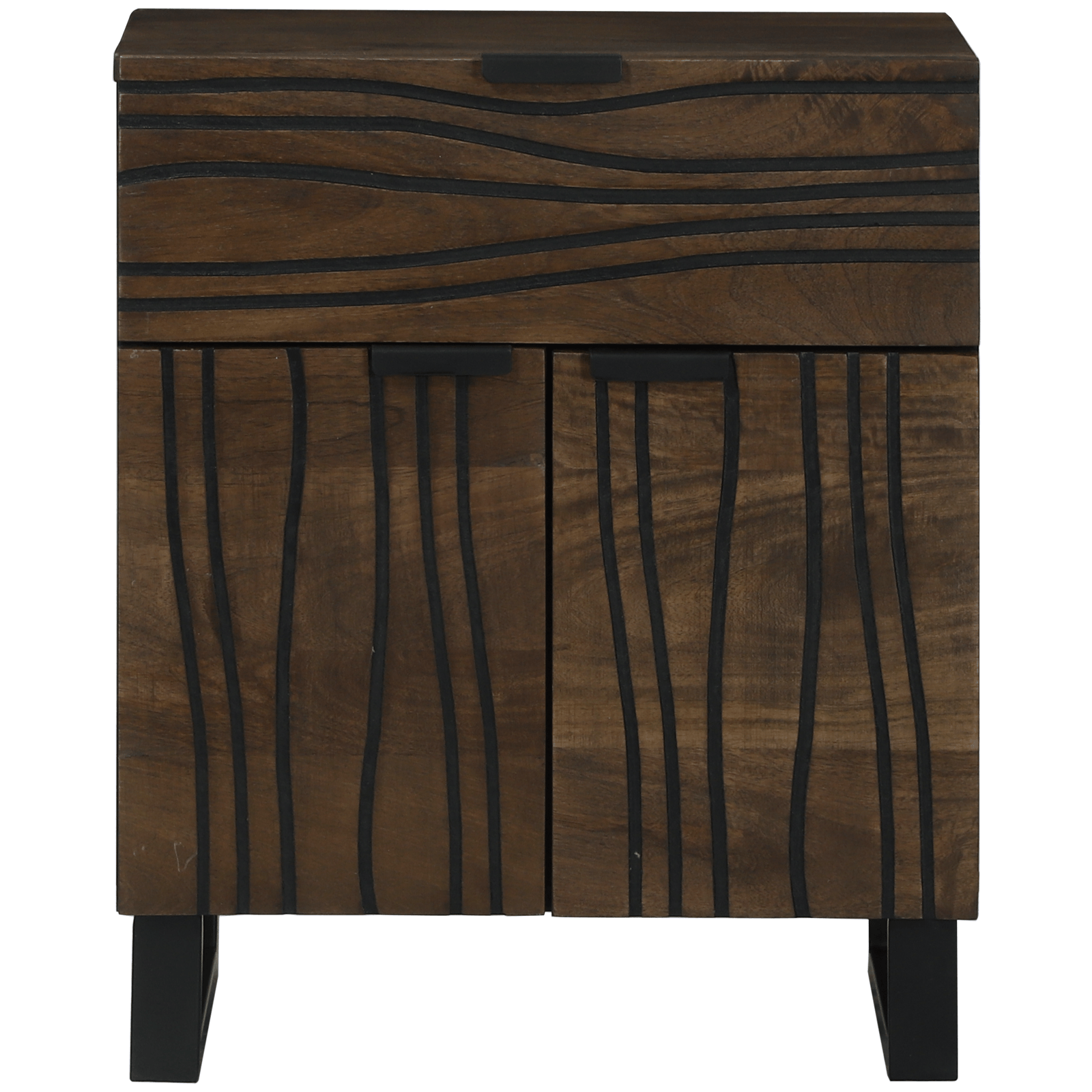 Noptiera 50x33x60 cm din lemn solid — imaginea 3